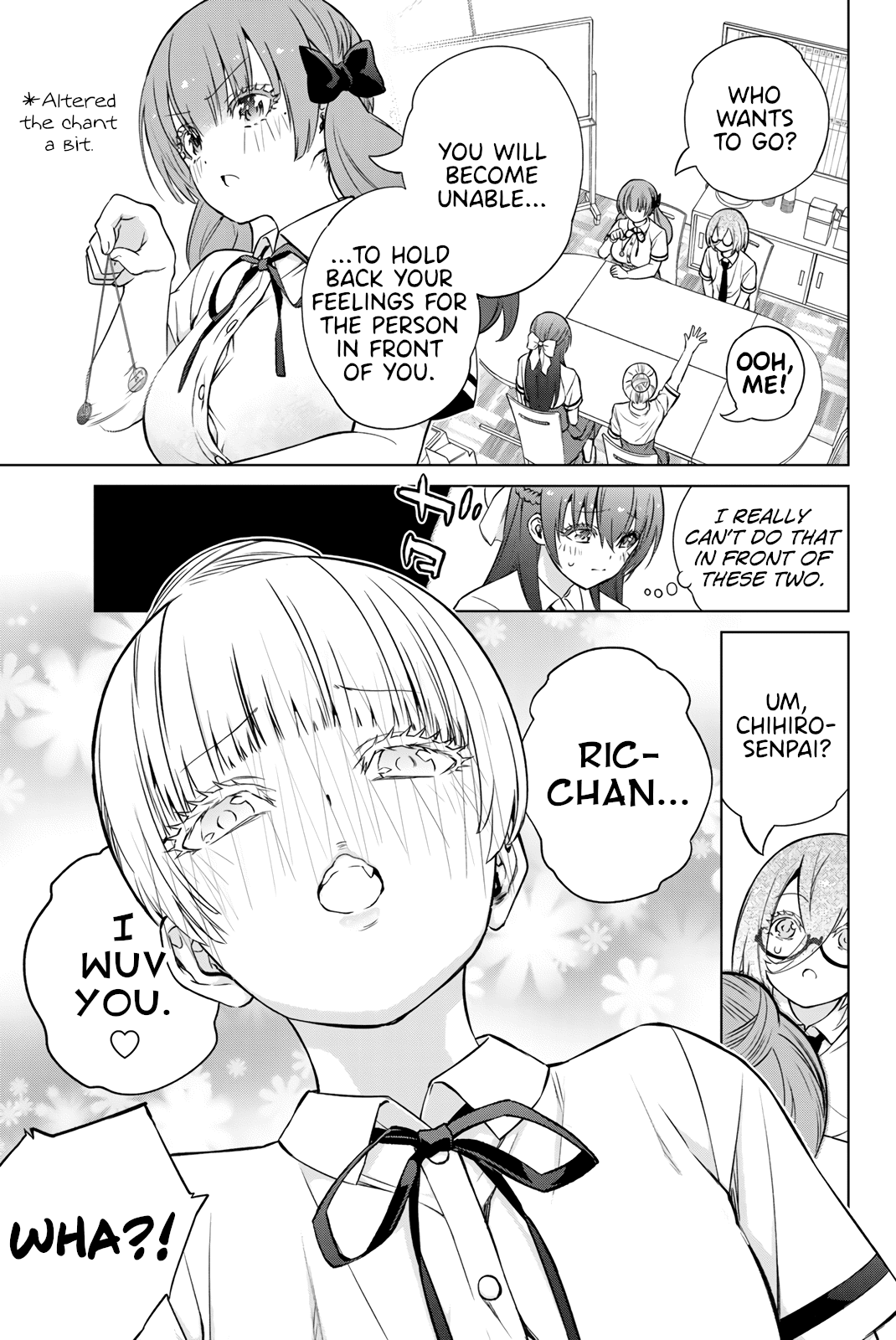 My Senpai Is After My Life Chapter 34 page 3 - Chapter 34: Hypnosis