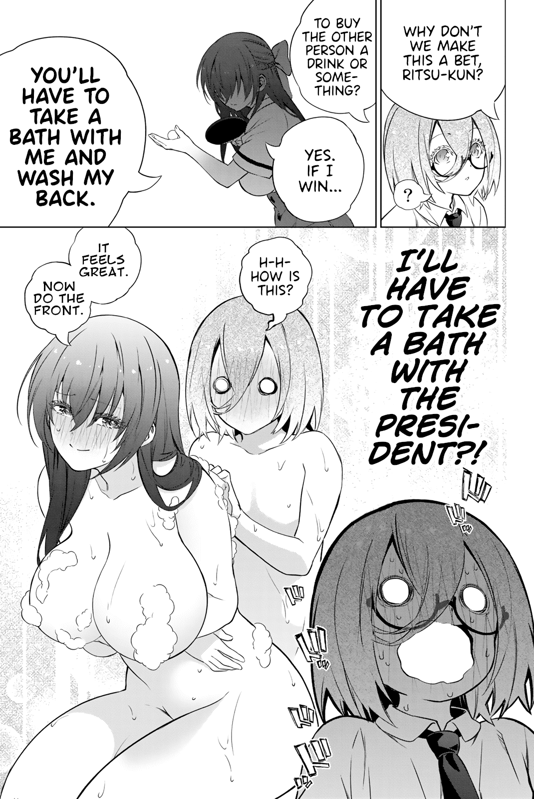 My Senpai Is After My Life Chapter 35 page 3 - Chapter 35: Table Tennis