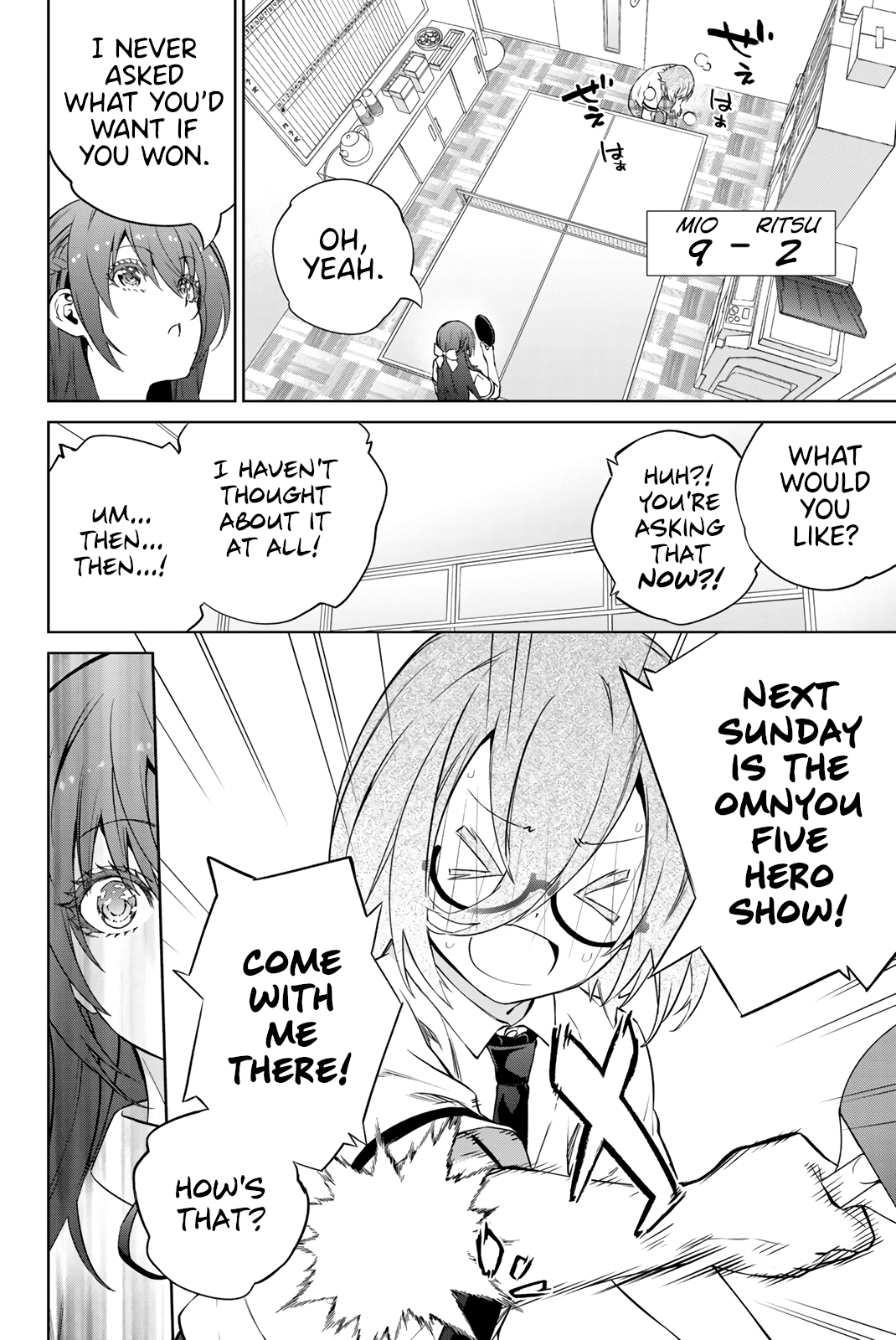 My Senpai Is After My Life Chapter 35 page 6 - Chapter 35: Table Tennis