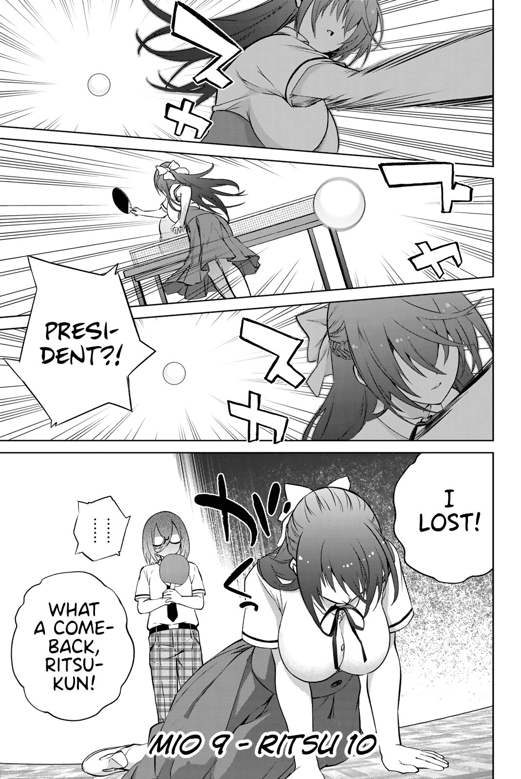 My Senpai Is After My Life Chapter 35 page 7 - Chapter 35: Table Tennis