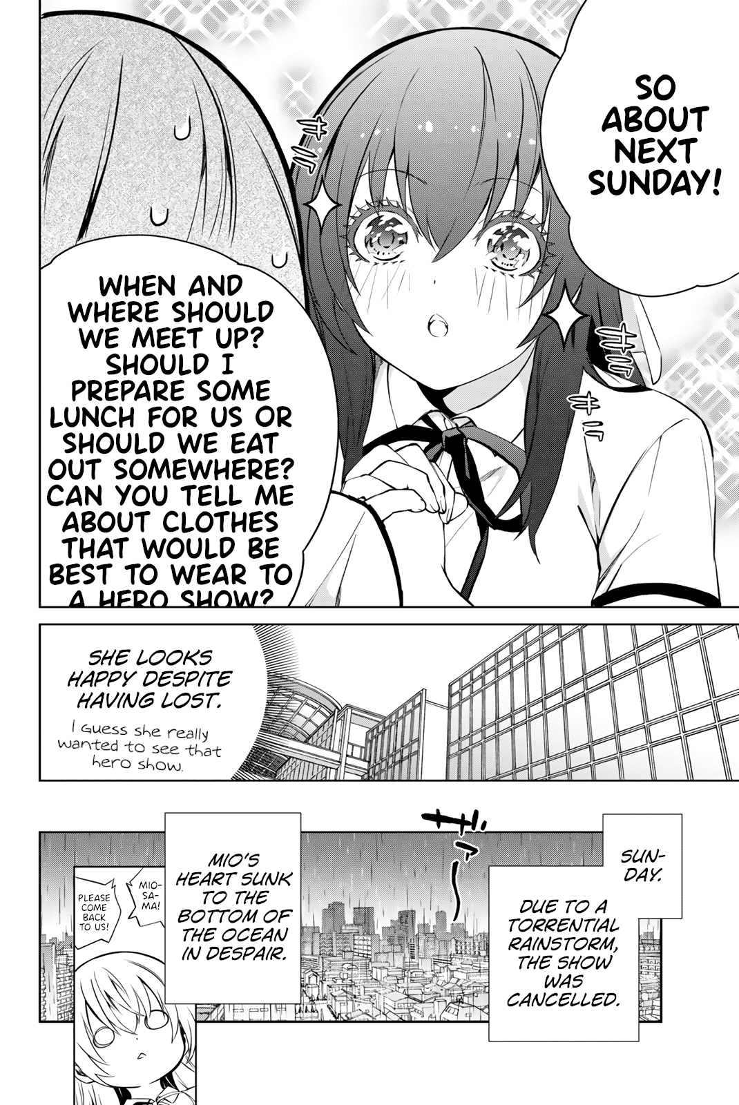 My Senpai Is After My Life Chapter 35 page 8 - Chapter 35: Table Tennis