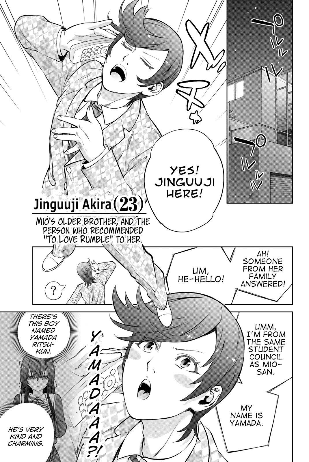 My Senpai Is After My Life Chapter 36 page 4 - Chapter 36: Phone Call