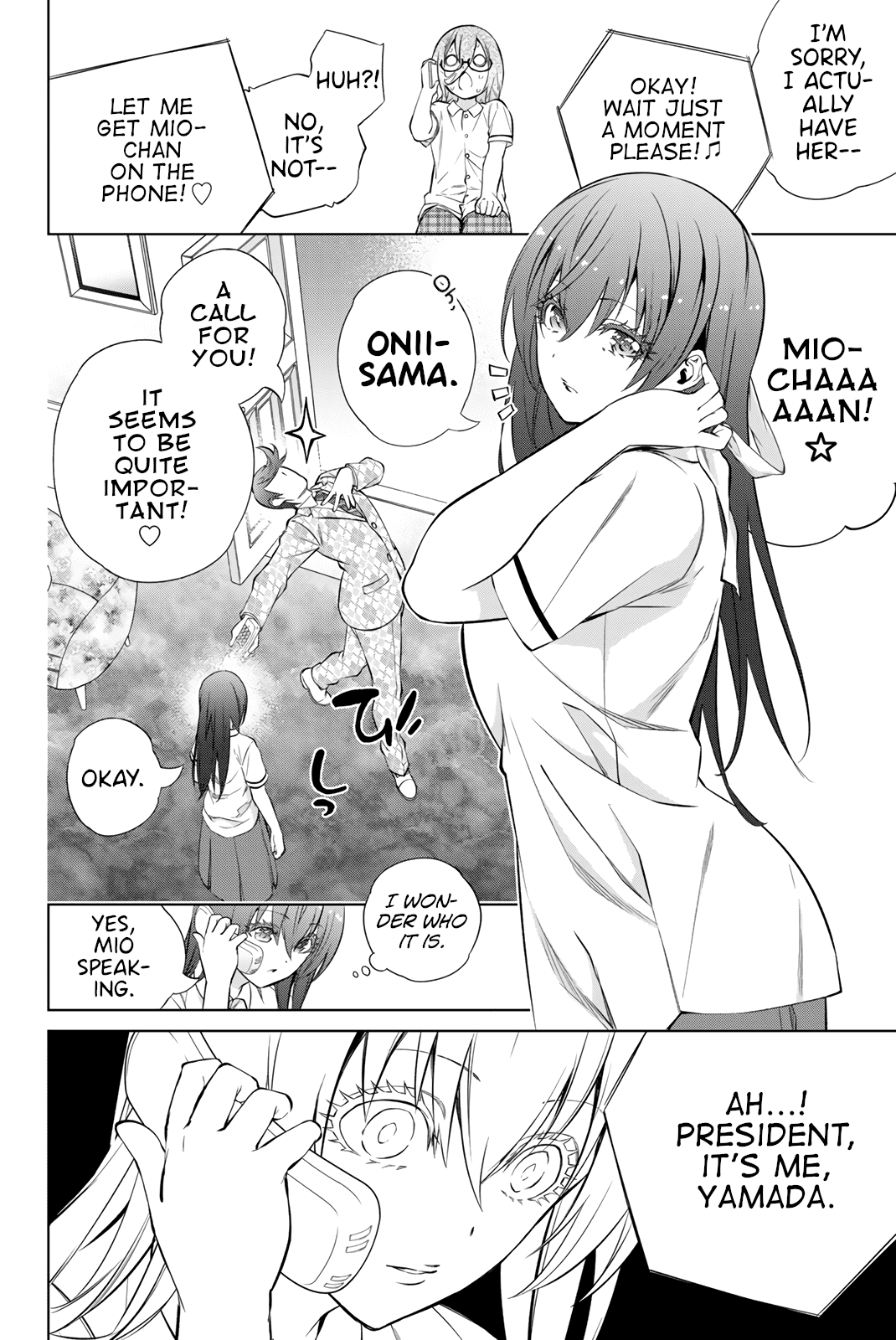 My Senpai Is After My Life Chapter 36 page 5 - Chapter 36: Phone Call