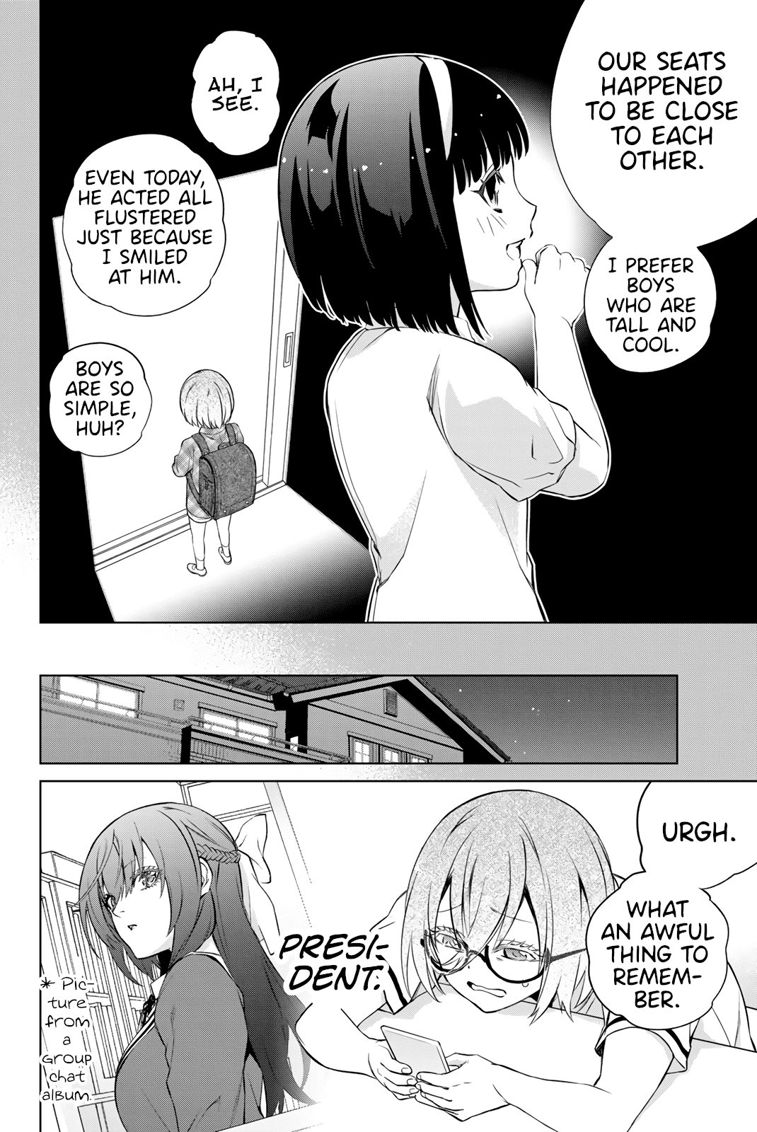 My Senpai Is After My Life Chapter 37 page 3 - Chapter 37: Feelings