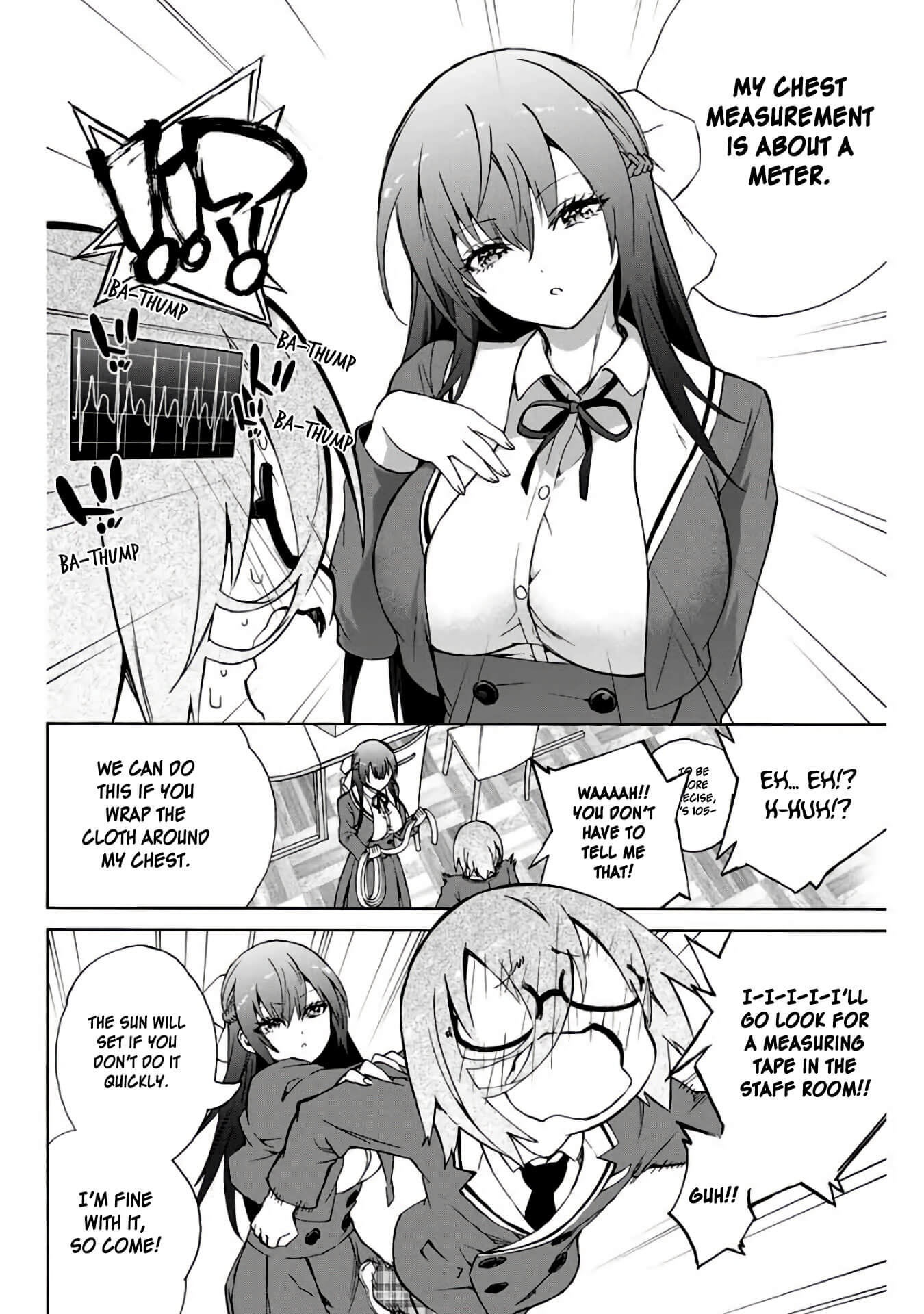 My Senpai Is After My Life Chapter 4 page 2 - Chapter 4: Approx. 1m
