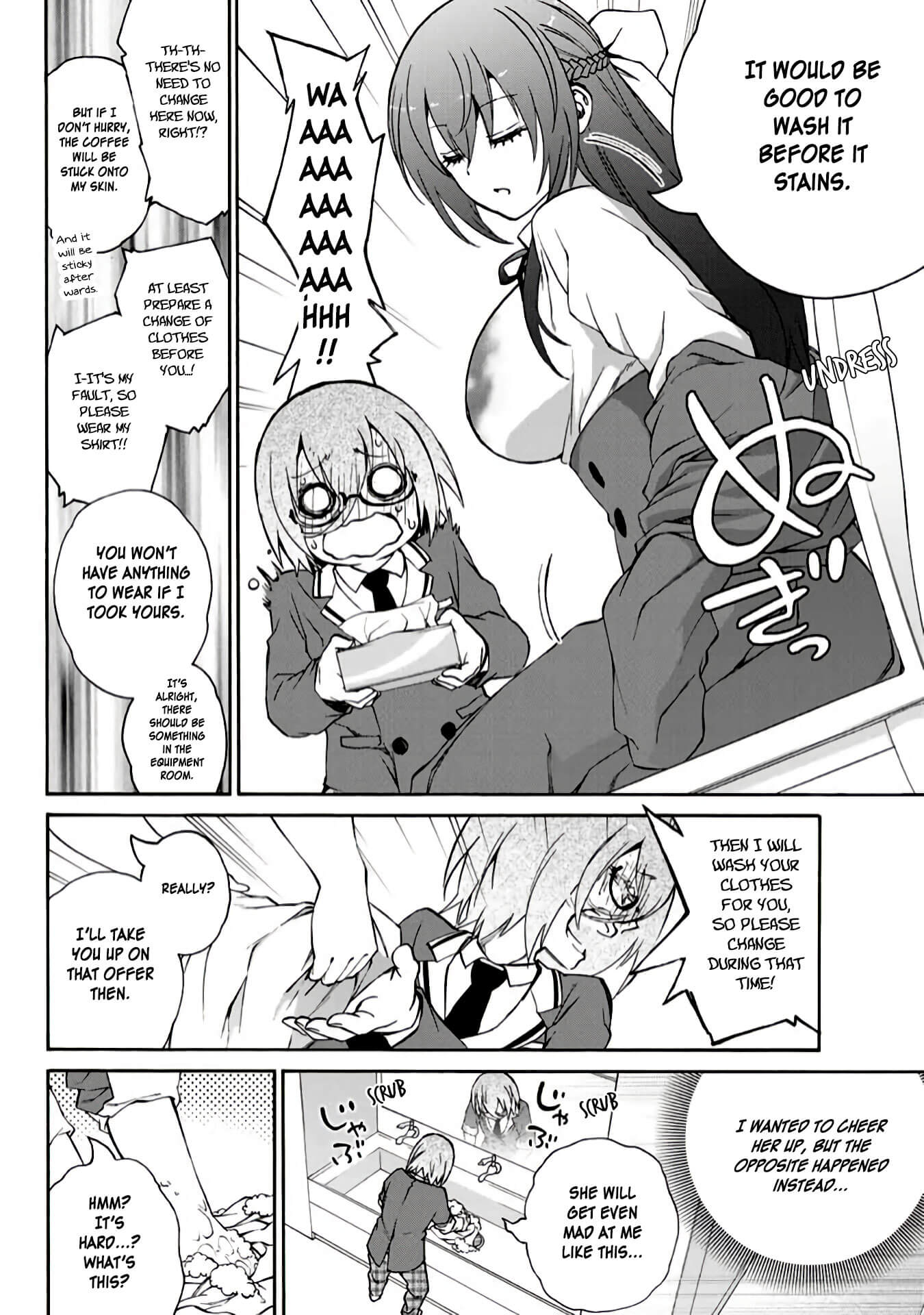 My Senpai Is After My Life Chapter 5.5 page 10 - Chapter 5.5: Special Oneshot