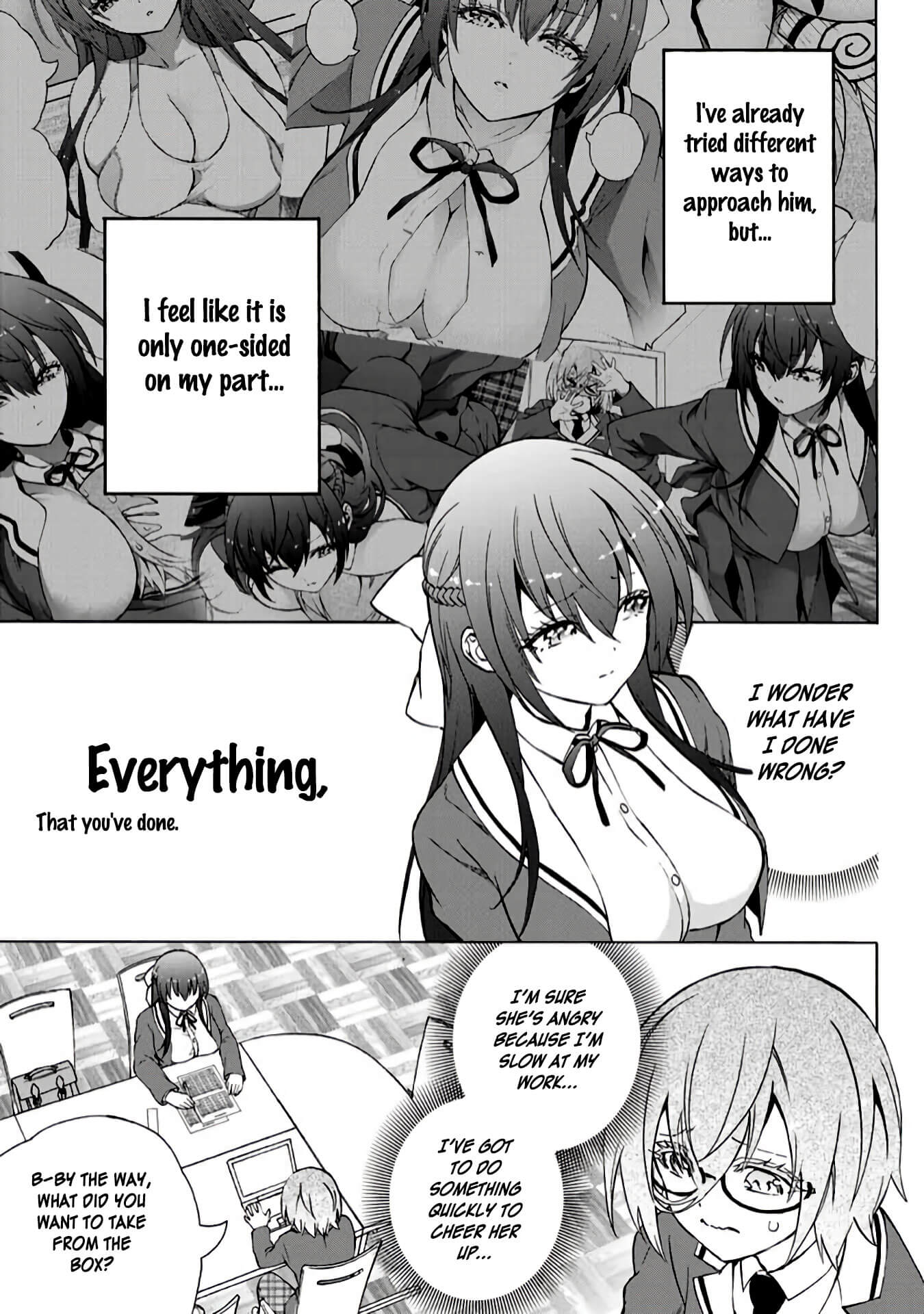 My Senpai Is After My Life Chapter 5.5 page 7 - Chapter 5.5: Special Oneshot