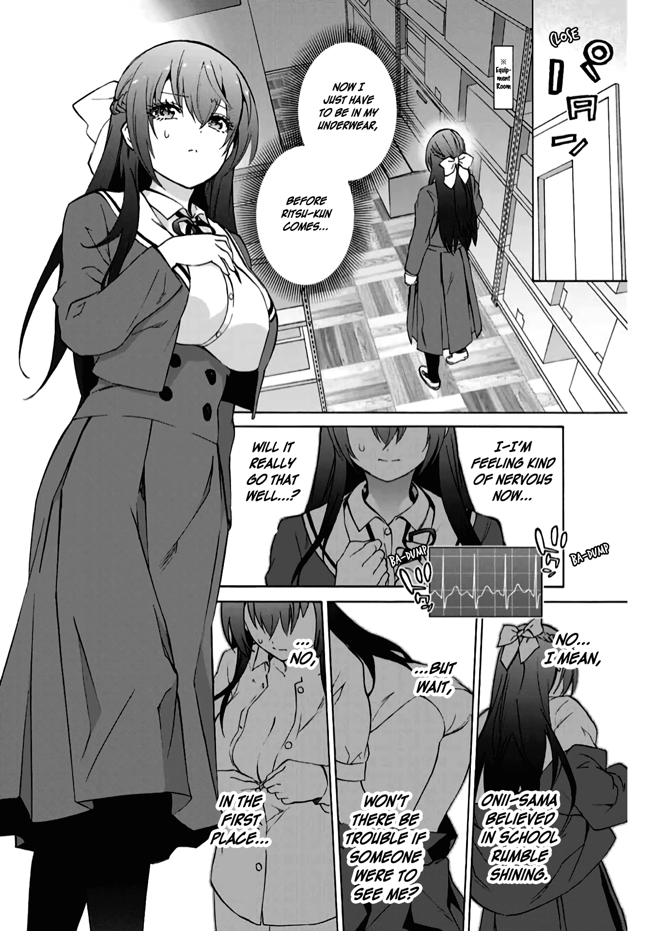 My Senpai Is After My Life Chapter 6.5 page 4 - Chapter 6.5: What Happened in Chapter 6