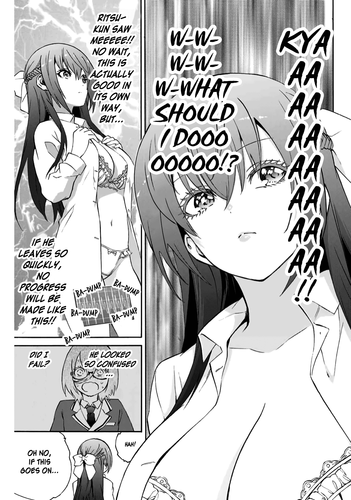 My Senpai Is After My Life Chapter 6.5 page 7 - Chapter 6.5: What Happened in Chapter 6