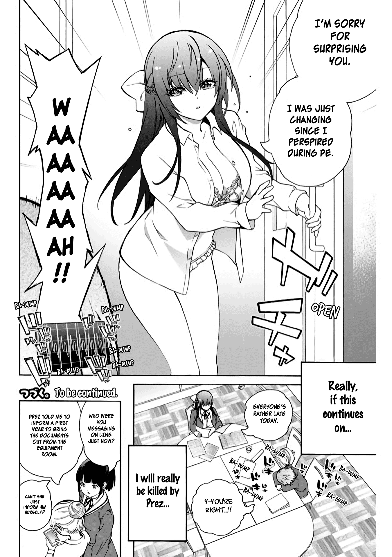 My Senpai Is After My Life Chapter 6 page 4 - Chapter 6: Changing