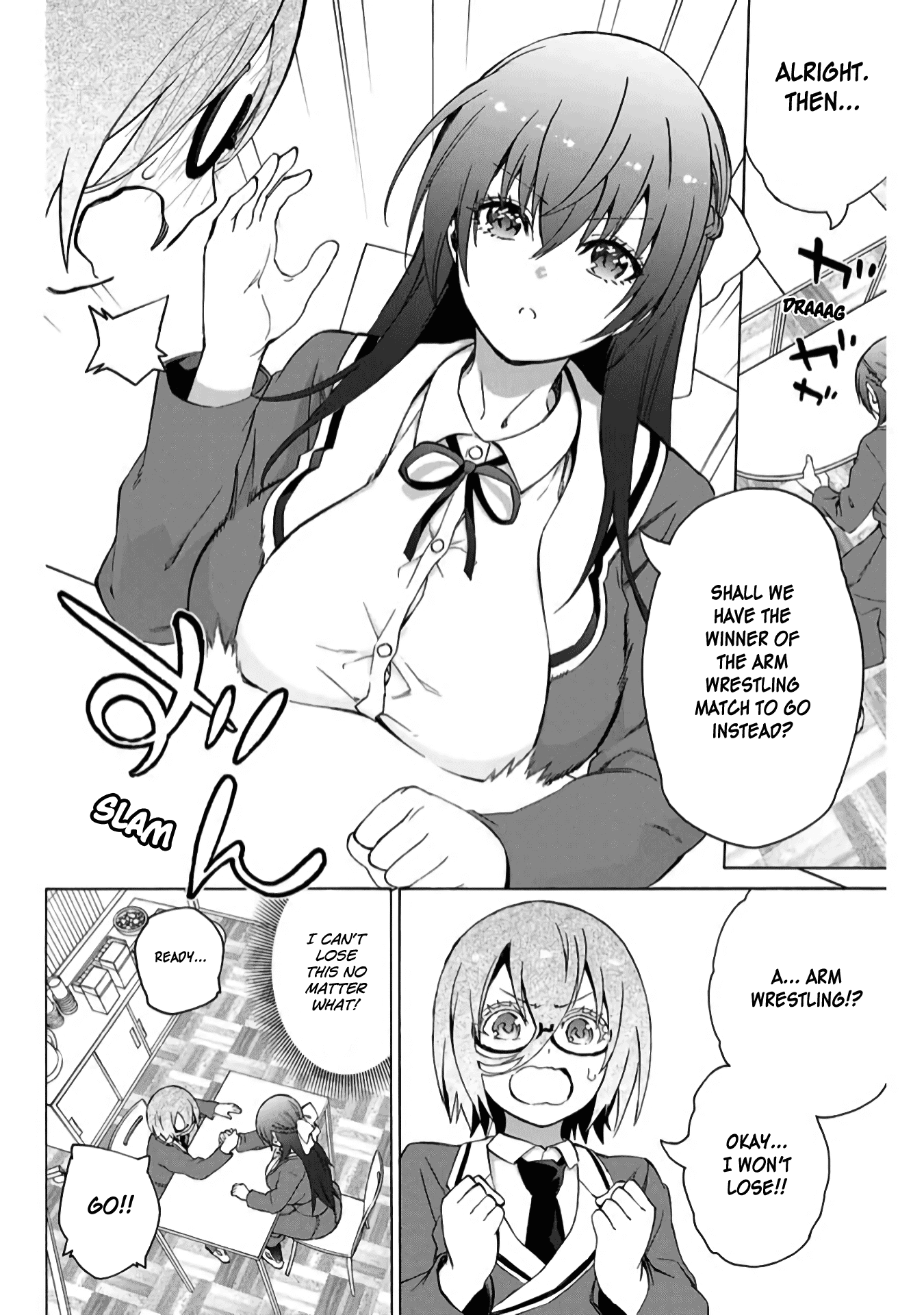 My Senpai Is After My Life Chapter 9 page 2 - Chapter 9: Arm Wrestling