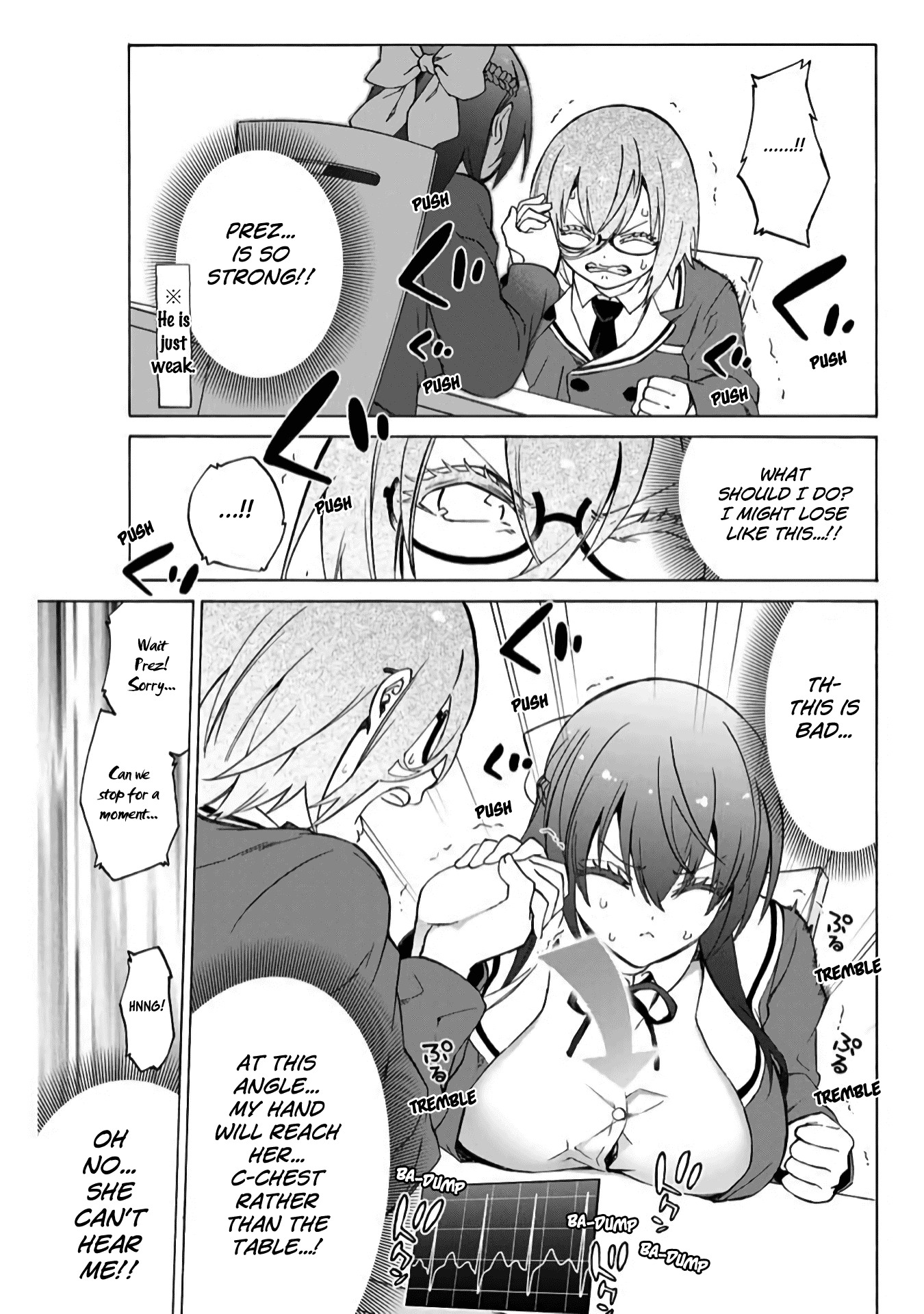 My Senpai Is After My Life Chapter 9 page 3 - Chapter 9: Arm Wrestling