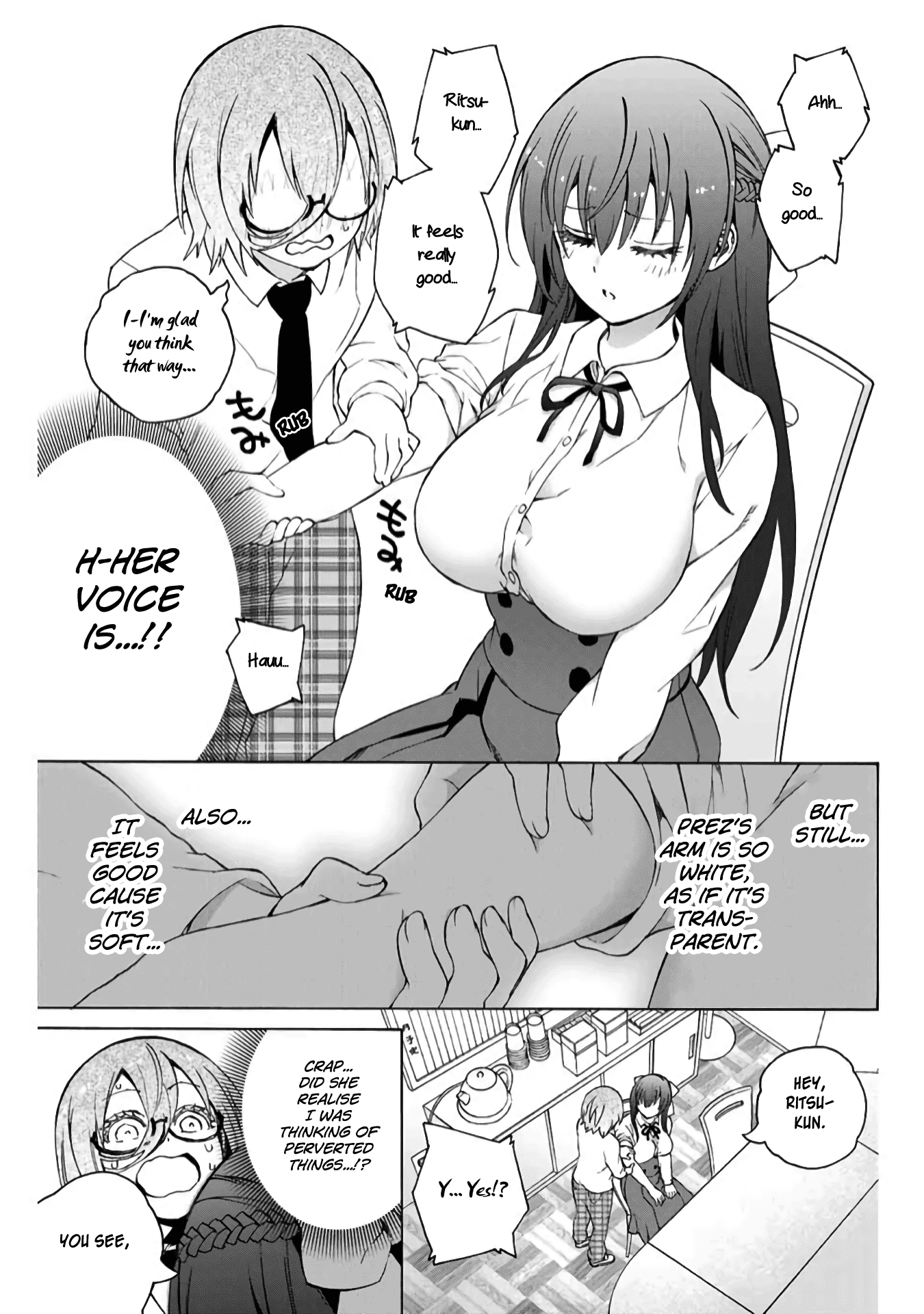 My Senpai Is After My Life Chapter 9 page 7 - Chapter 9: Arm Wrestling