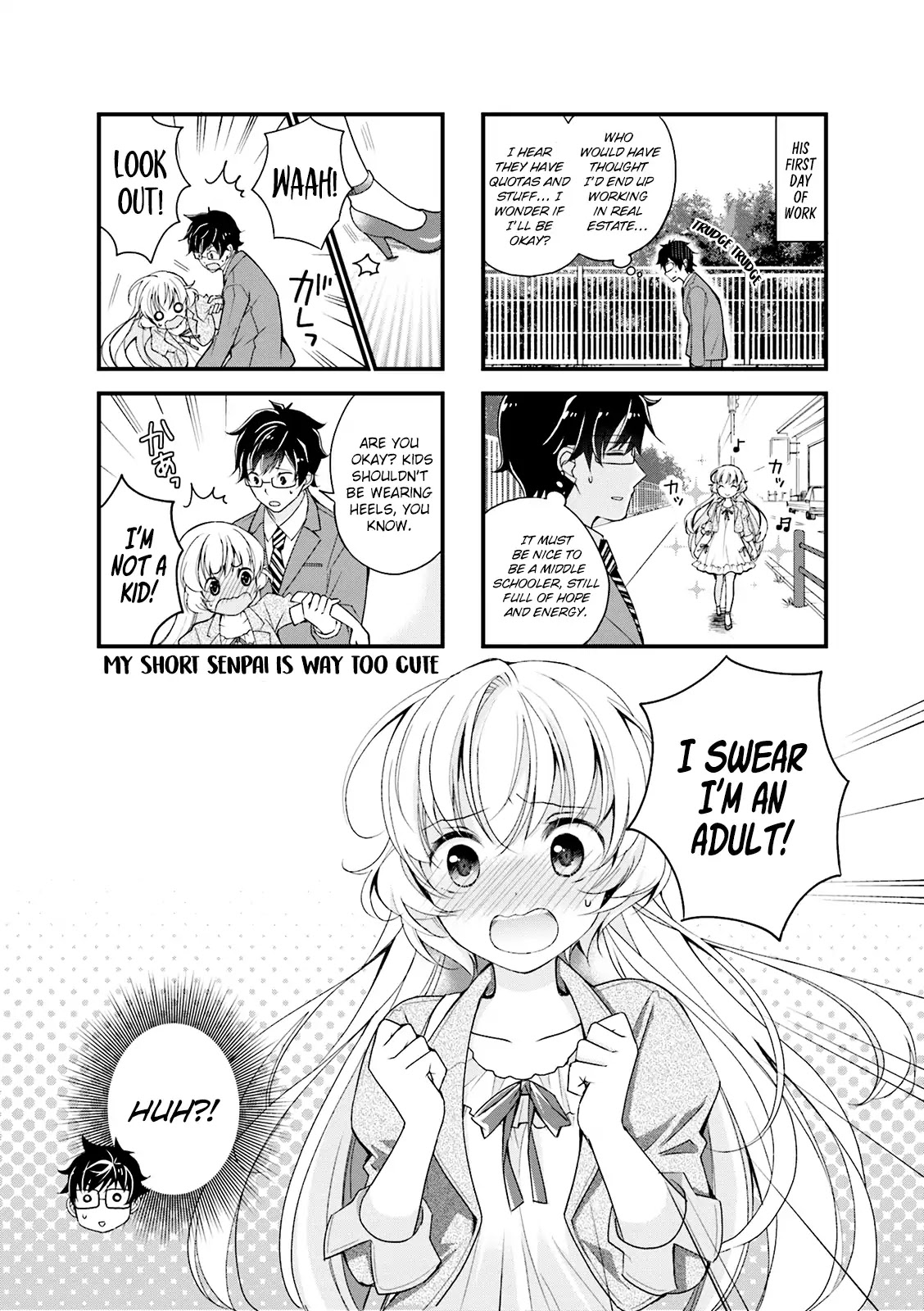 My Short Senpai Is Way Too Cute Chapter 1 page 2 - Chapter 1
