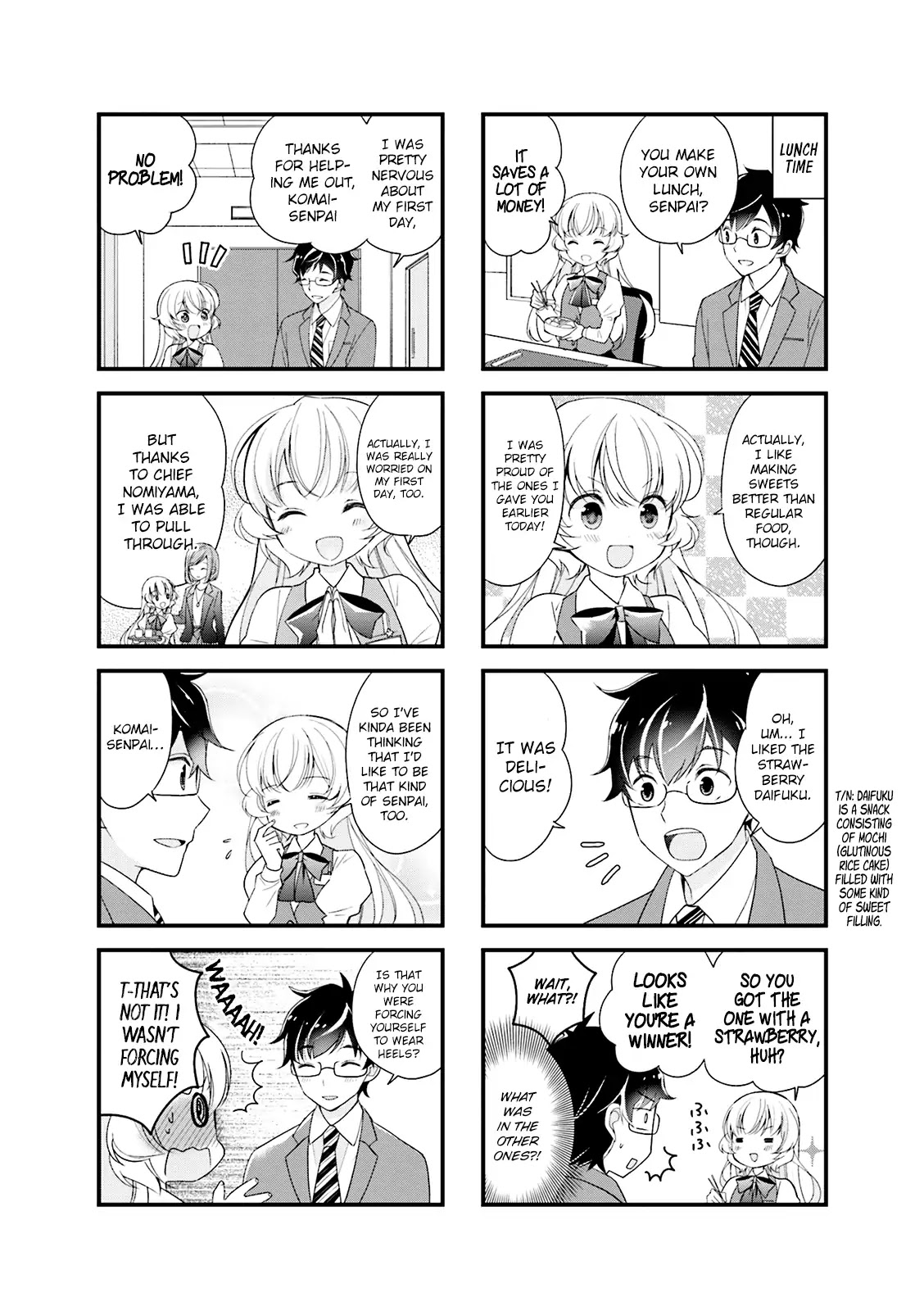 My Short Senpai Is Way Too Cute Chapter 1 page 6 - Chapter 1