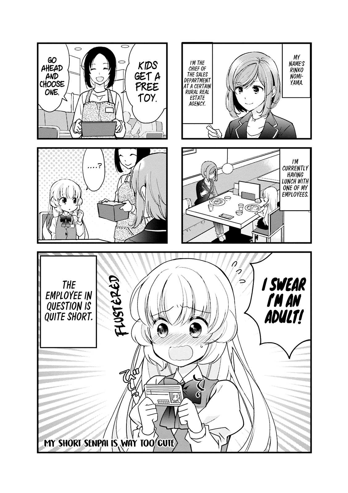 My Short Senpai Is Way Too Cute Chapter 11 page 2 - Chapter 11