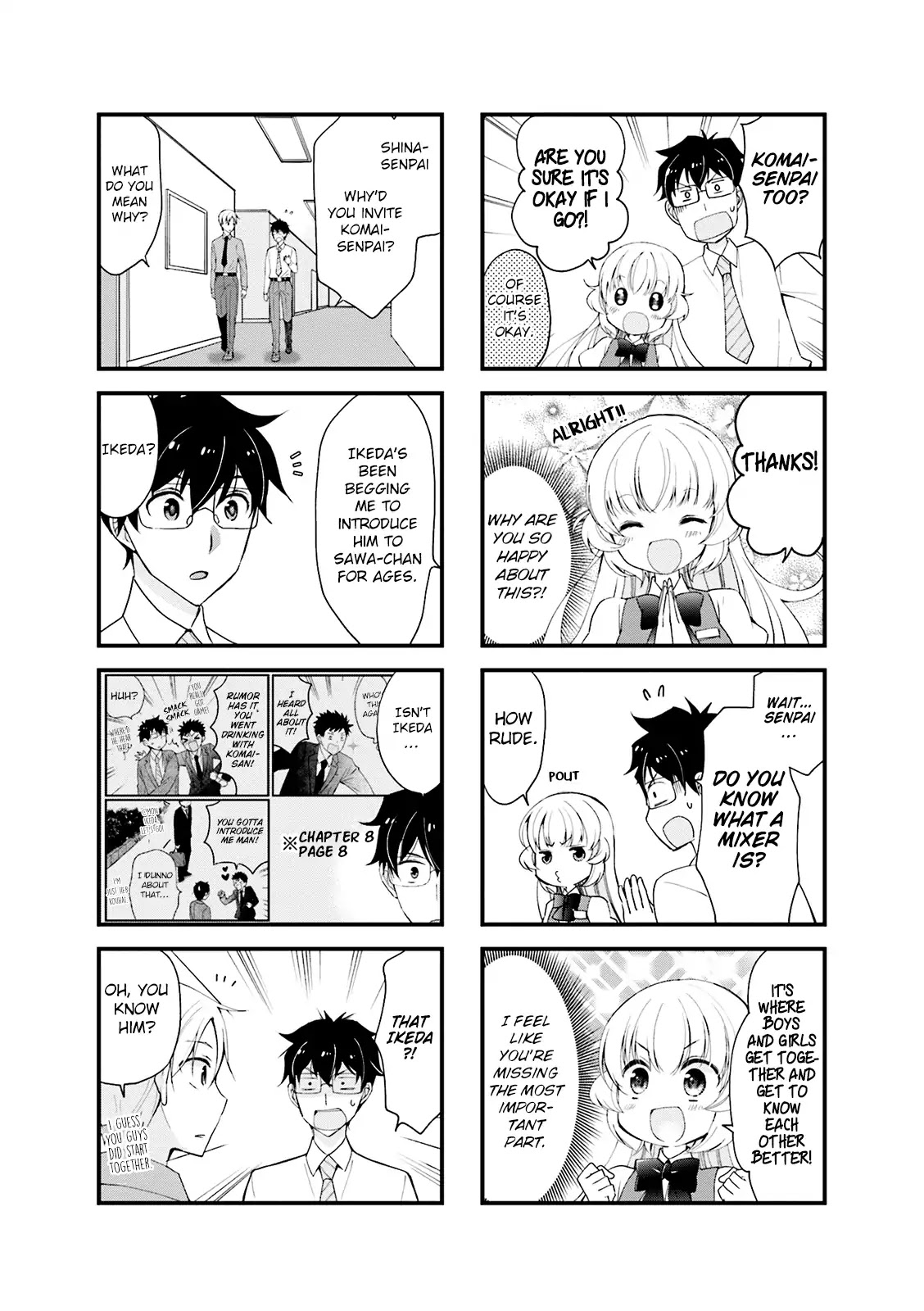 My Short Senpai Is Way Too Cute Chapter 13 page 4 - Chapter 13