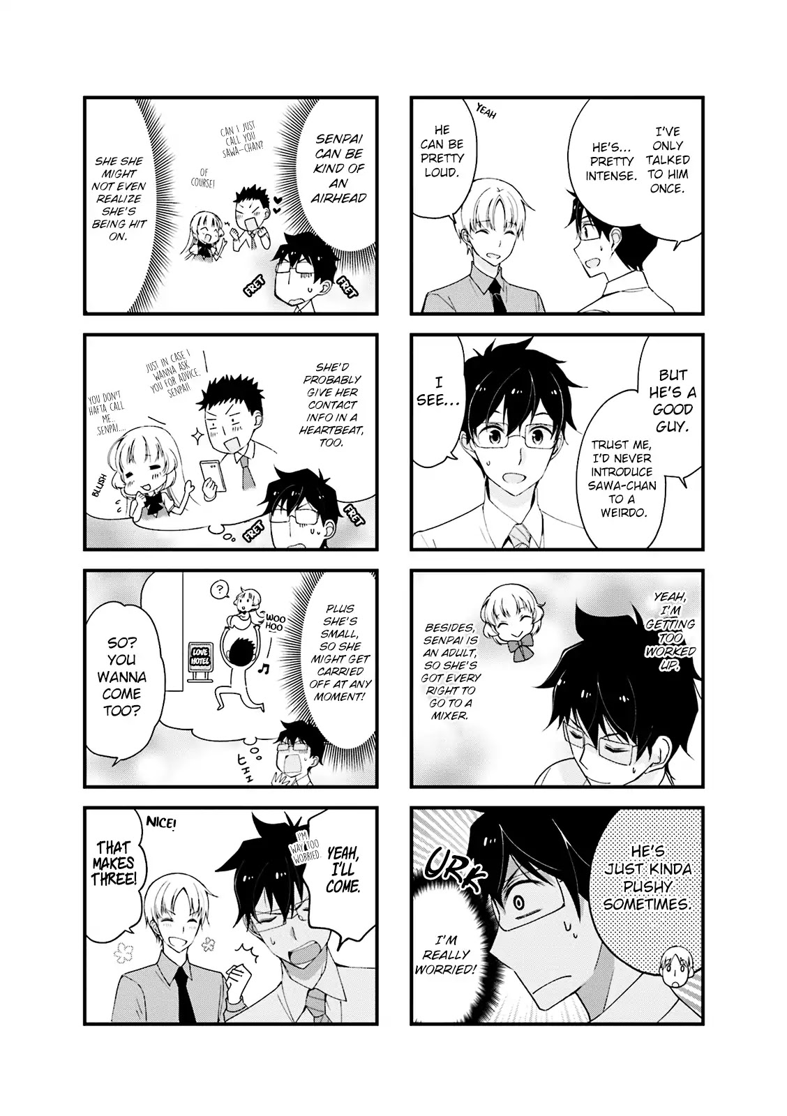 My Short Senpai Is Way Too Cute Chapter 13 page 5 - Chapter 13