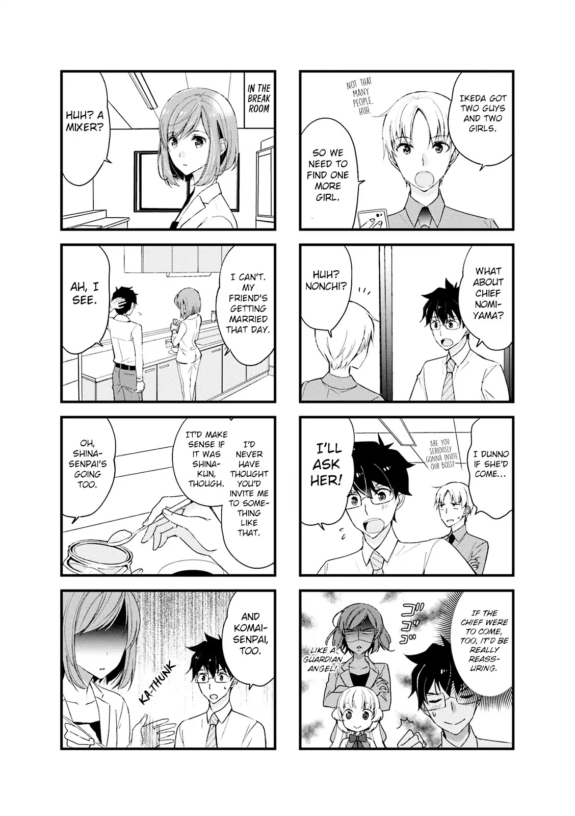 My Short Senpai Is Way Too Cute Chapter 13 page 6 - Chapter 13