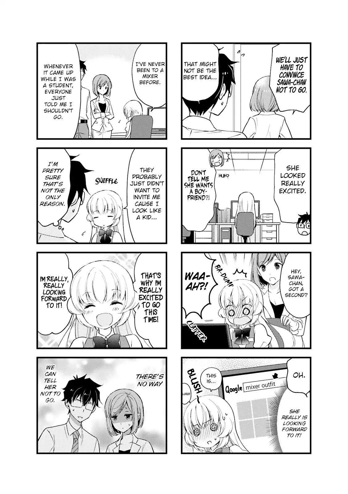 My Short Senpai Is Way Too Cute Chapter 13 page 8 - Chapter 13