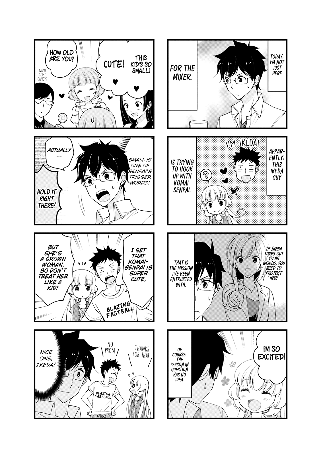 My Short Senpai Is Way Too Cute Chapter 14 page 3 - Chapter 14