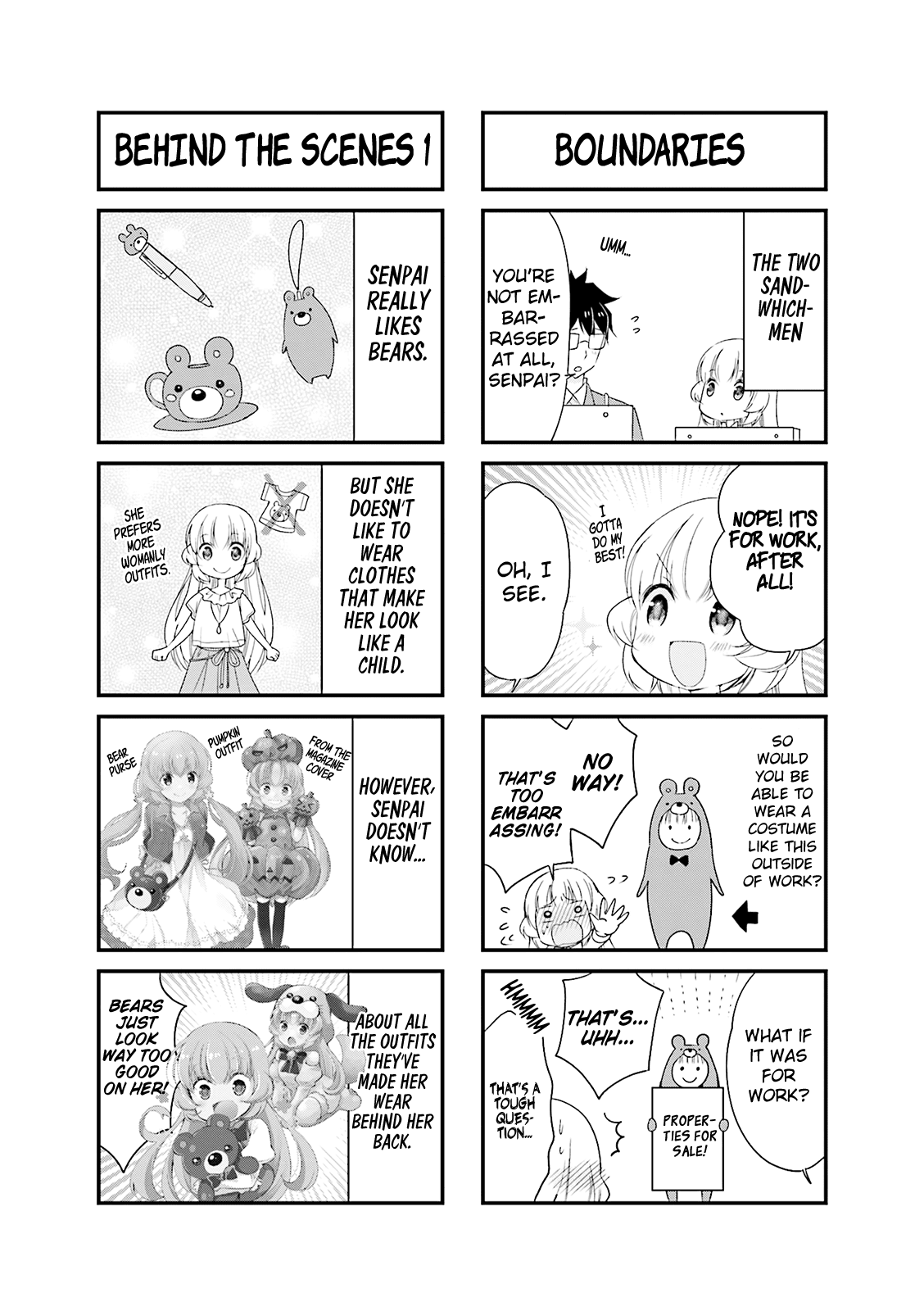 My Short Senpai Is Way Too Cute Chapter 15.1 page 7 - Chapter 15.1: Volume Extras