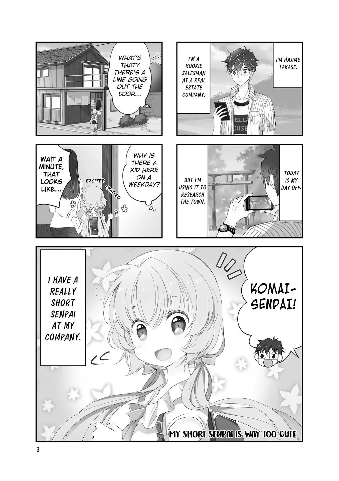 My Short Senpai Is Way Too Cute Chapter 16 page 2 - Chapter 16