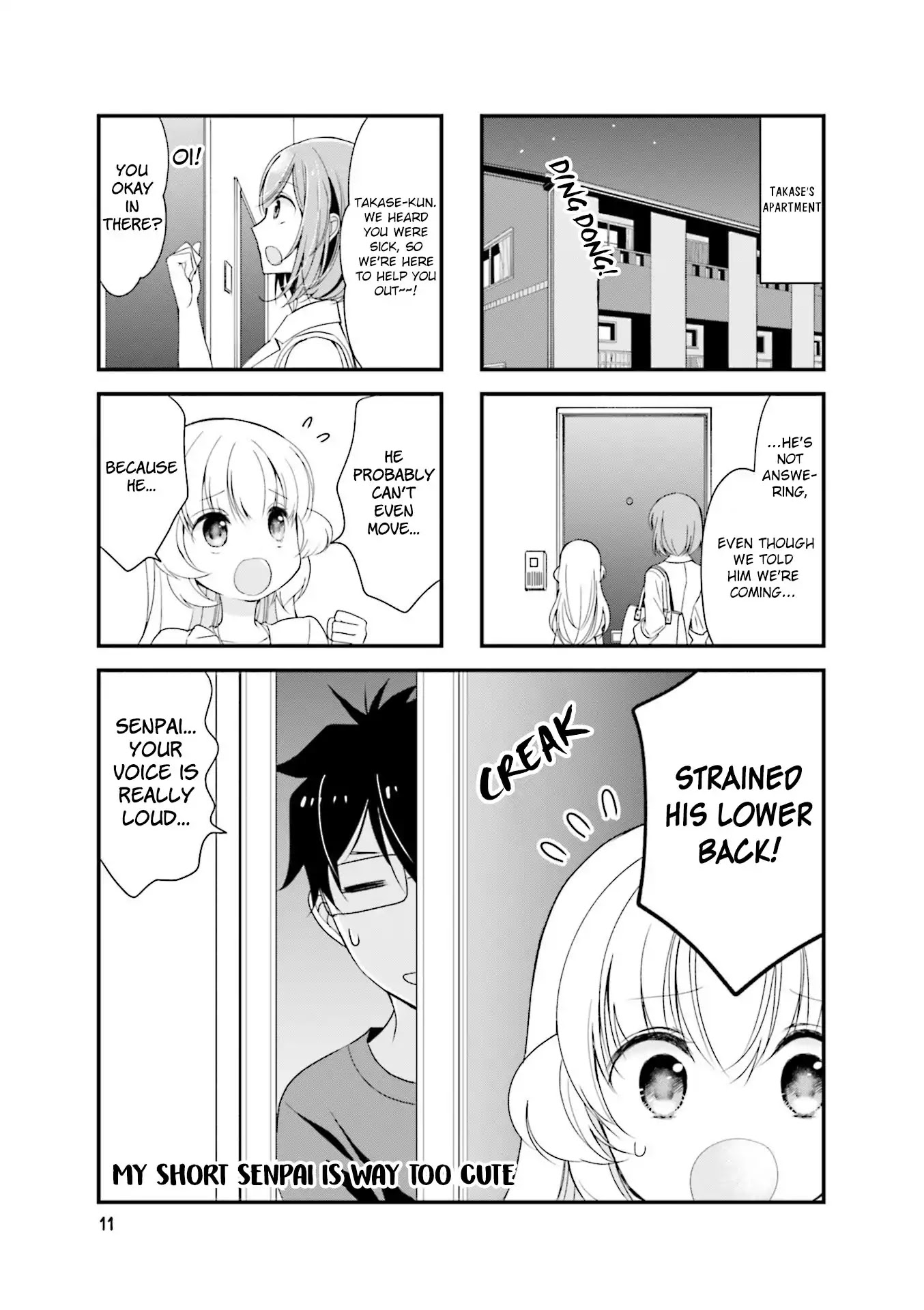 My Short Senpai Is Way Too Cute Chapter 17 page 2 - Chapter 17