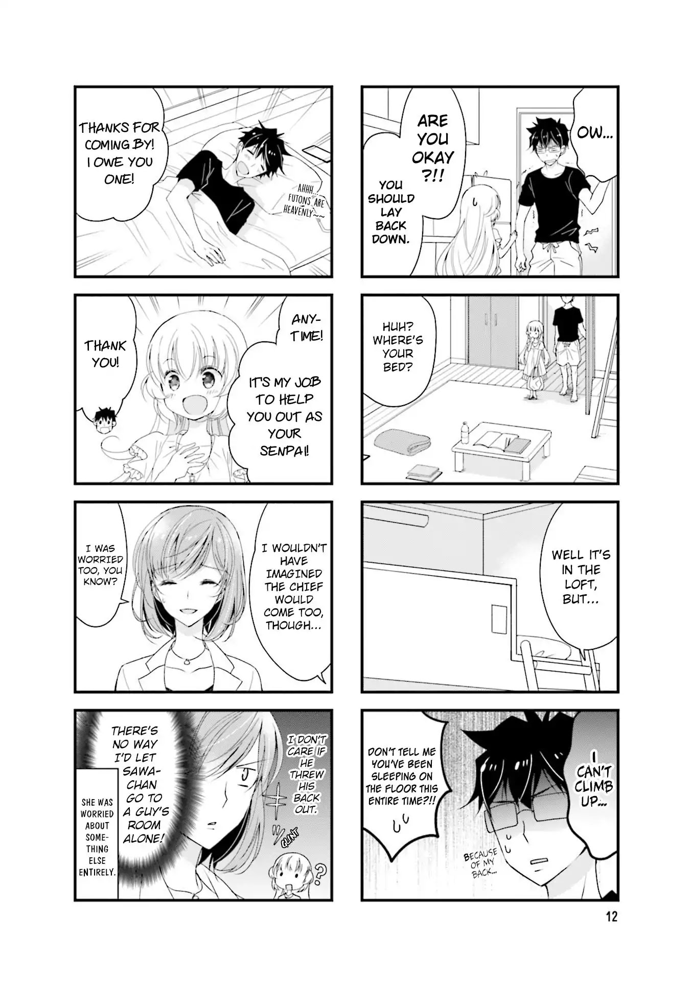 My Short Senpai Is Way Too Cute Chapter 17 page 3 - Chapter 17