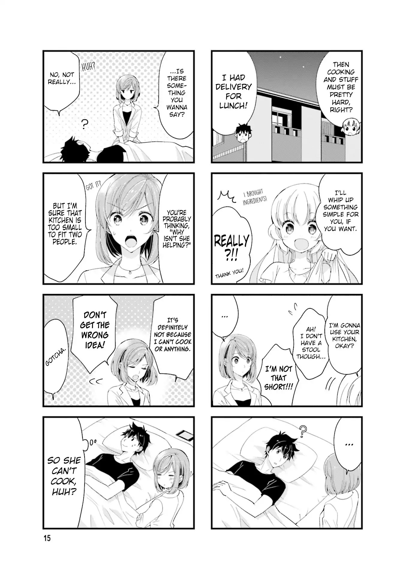 My Short Senpai Is Way Too Cute Chapter 17 page 6 - Chapter 17