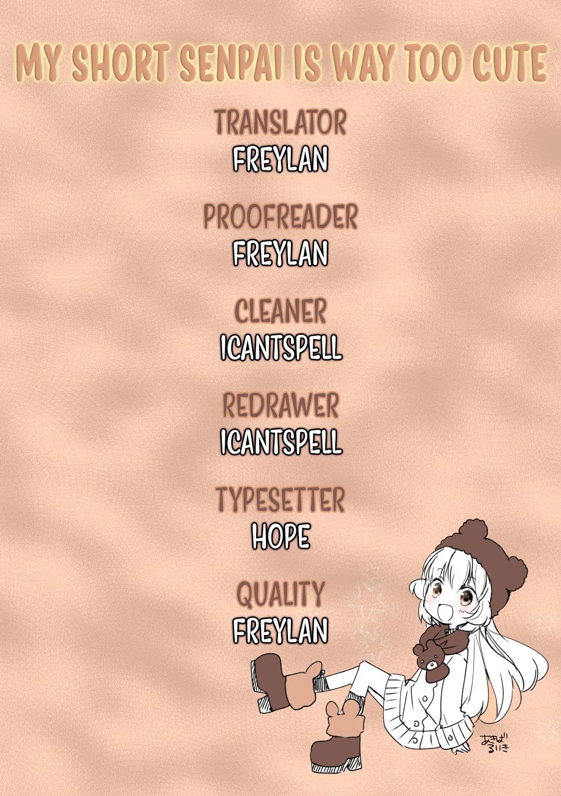 My Short Senpai Is Way Too Cute Chapter 18 page 10 - Chapter 18