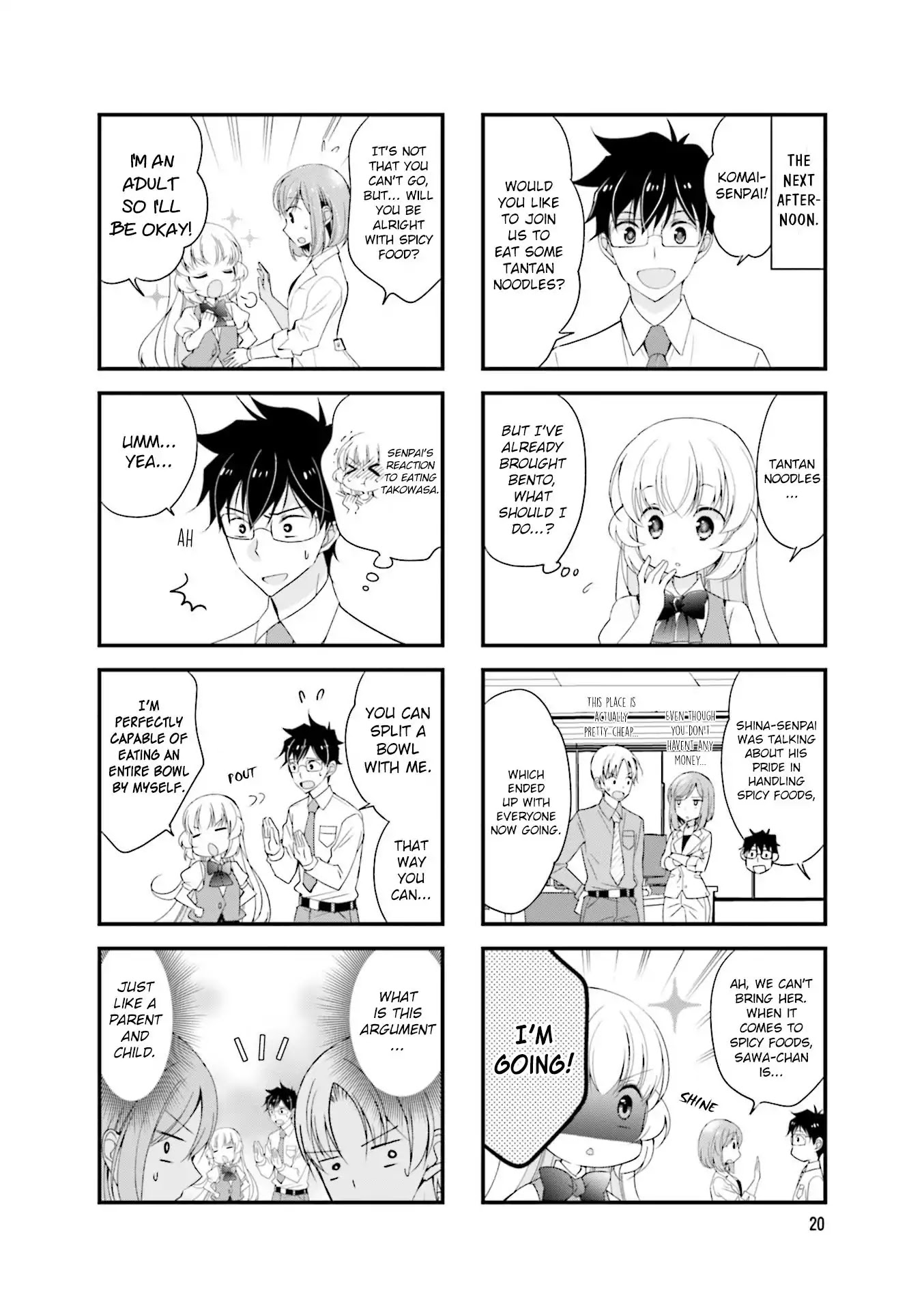 My Short Senpai Is Way Too Cute Chapter 18 page 3 - Chapter 18