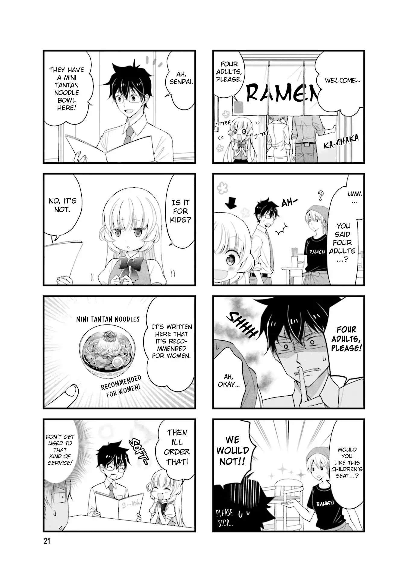 My Short Senpai Is Way Too Cute Chapter 18 page 4 - Chapter 18