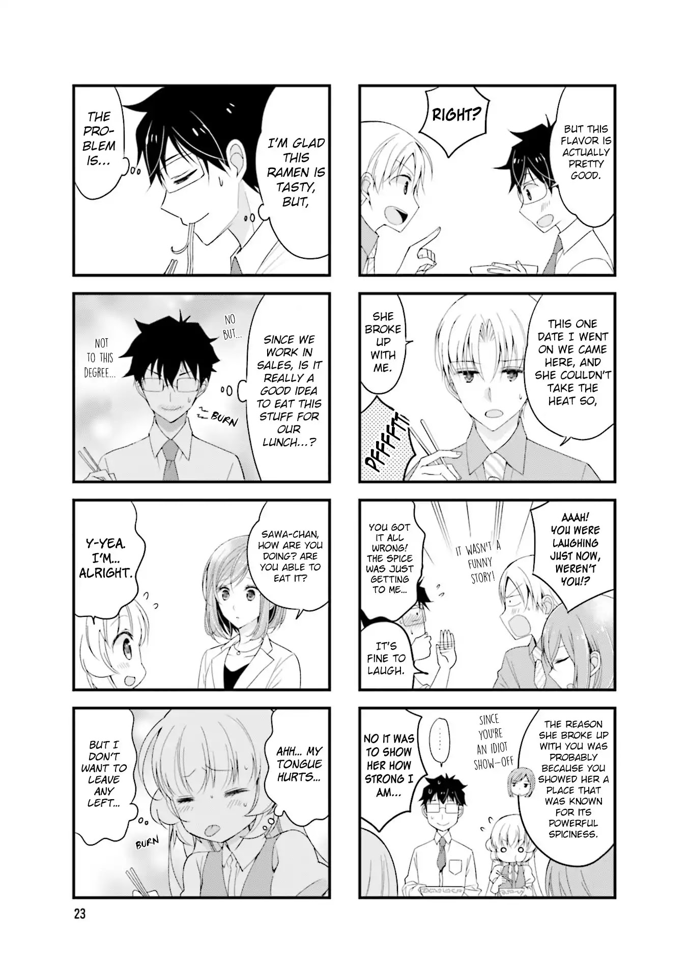 My Short Senpai Is Way Too Cute Chapter 18 page 6 - Chapter 18