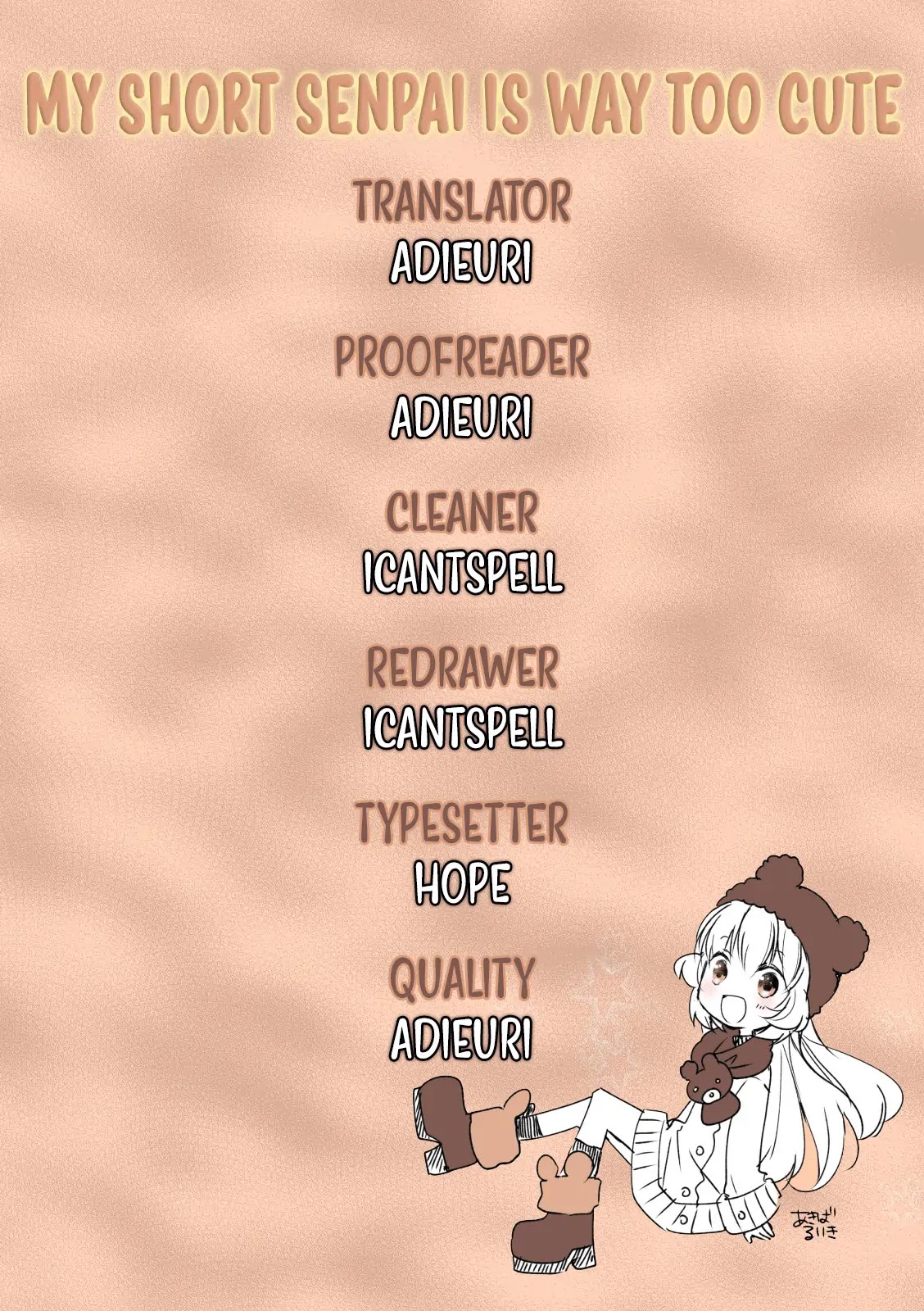 My Short Senpai Is Way Too Cute Chapter 19 page 10 - Chapter 19
