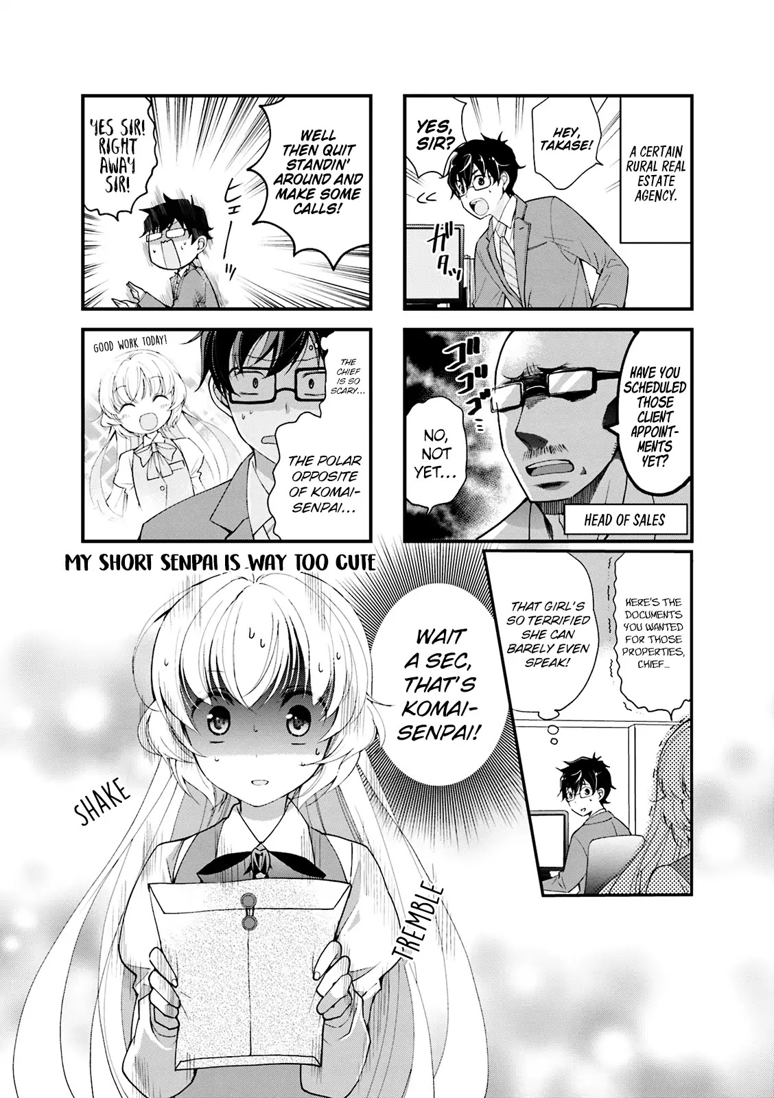 My Short Senpai Is Way Too Cute Chapter 2 page 2 - Chapter 2