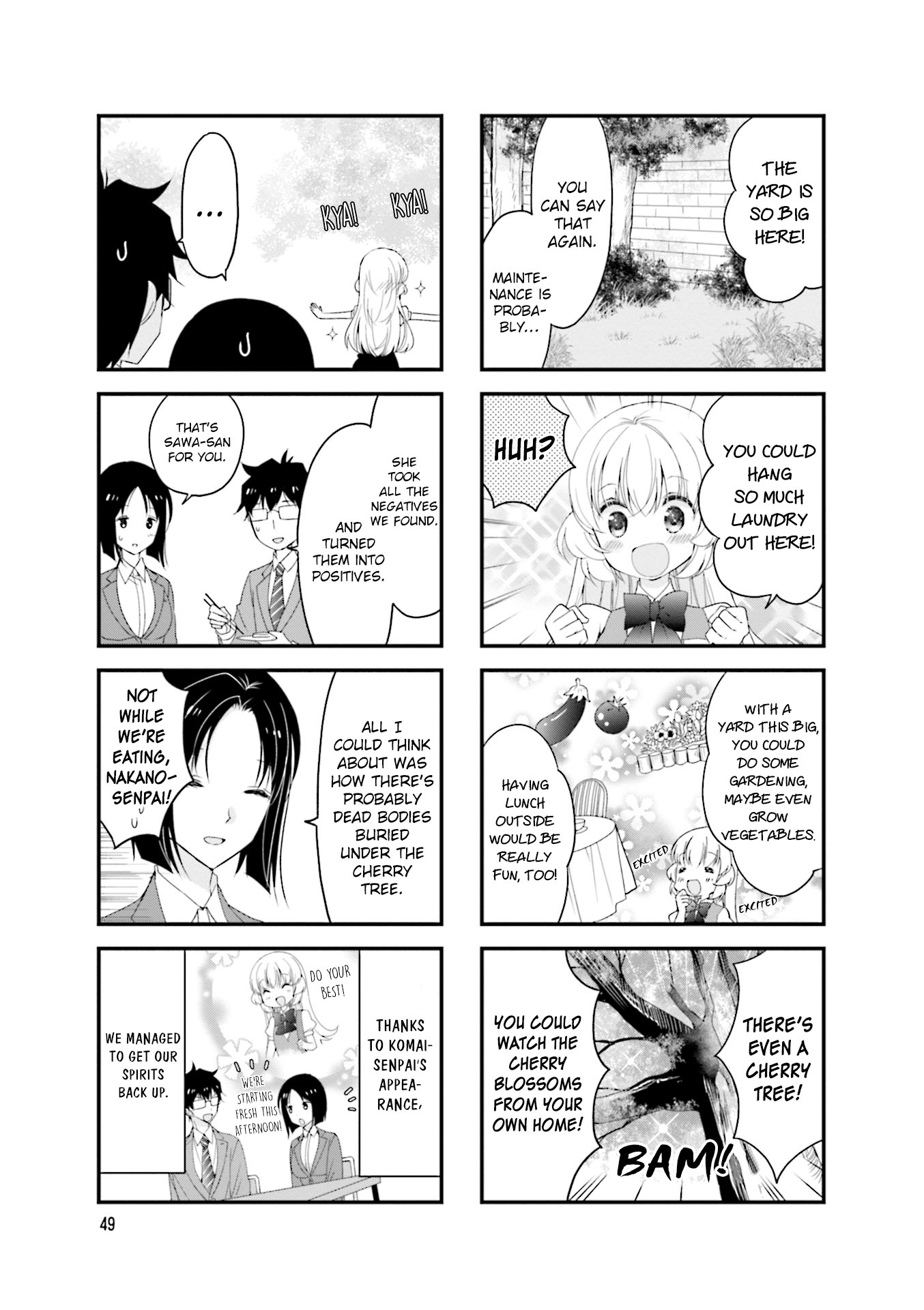 My Short Senpai Is Way Too Cute Chapter 21 page 8 - Chapter 21
