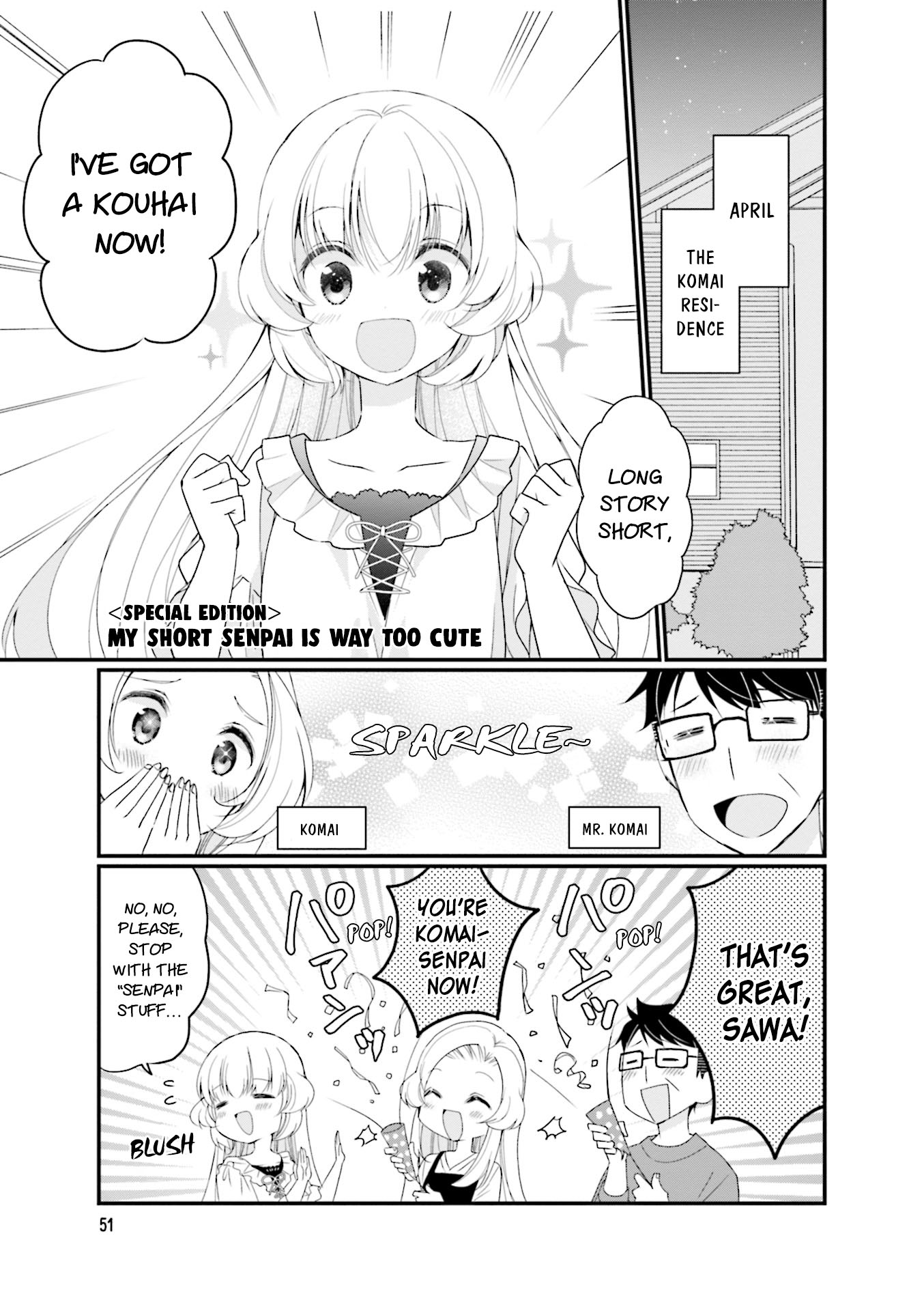 My Short Senpai Is Way Too Cute Chapter 22 page 2 - Chapter 22