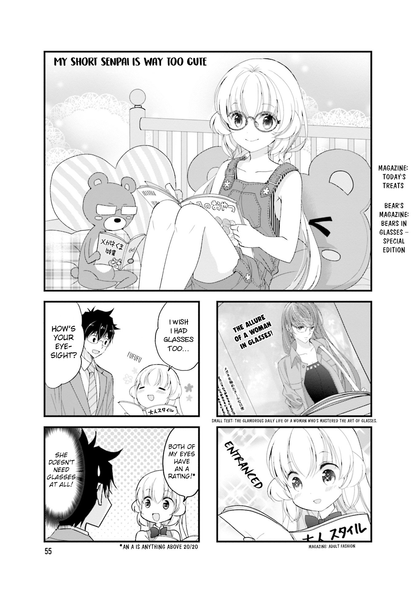 My Short Senpai Is Way Too Cute Chapter 23 page 2 - Chapter 23