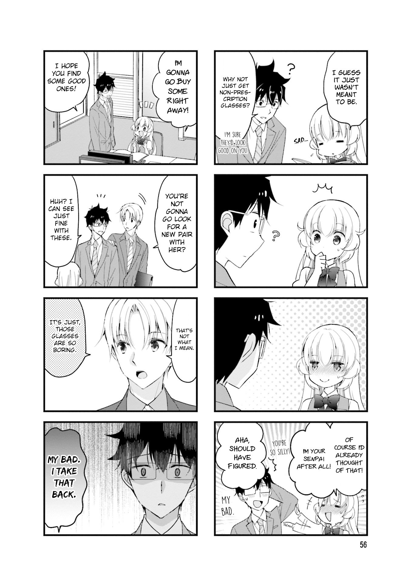 My Short Senpai Is Way Too Cute Chapter 23 page 3 - Chapter 23