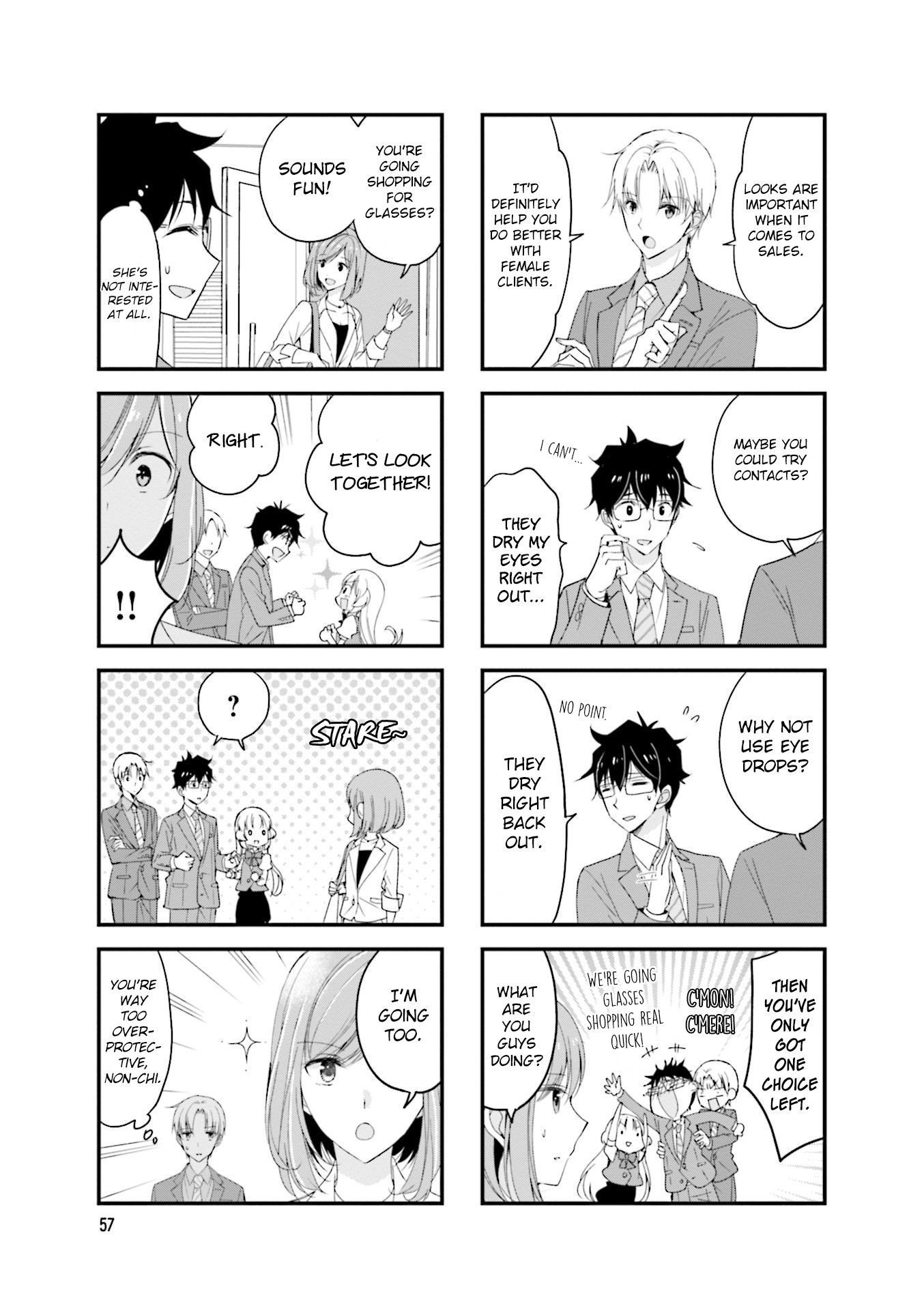 My Short Senpai Is Way Too Cute Chapter 23 page 4 - Chapter 23