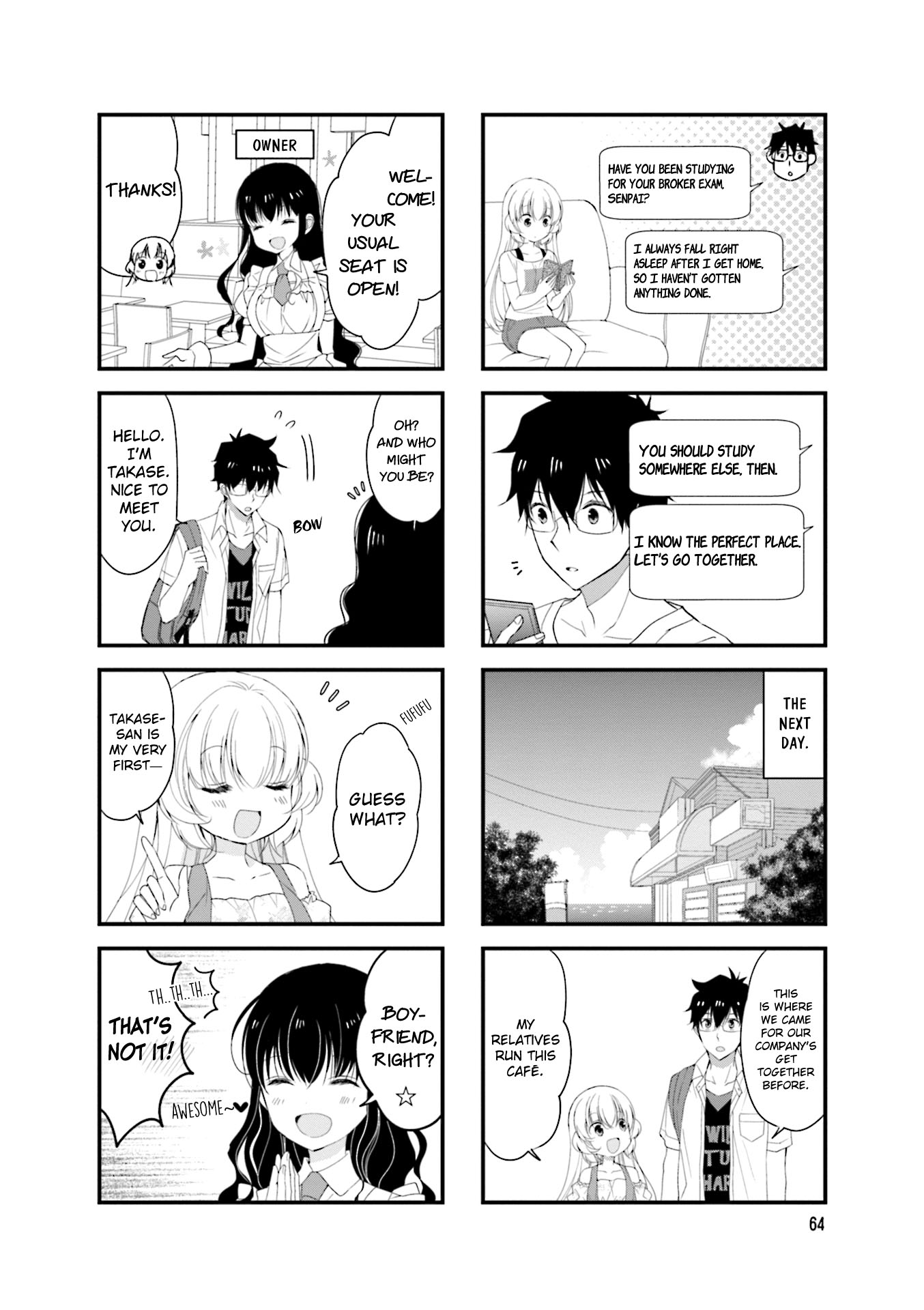 My Short Senpai Is Way Too Cute Chapter 24 page 3 - Chapter 24