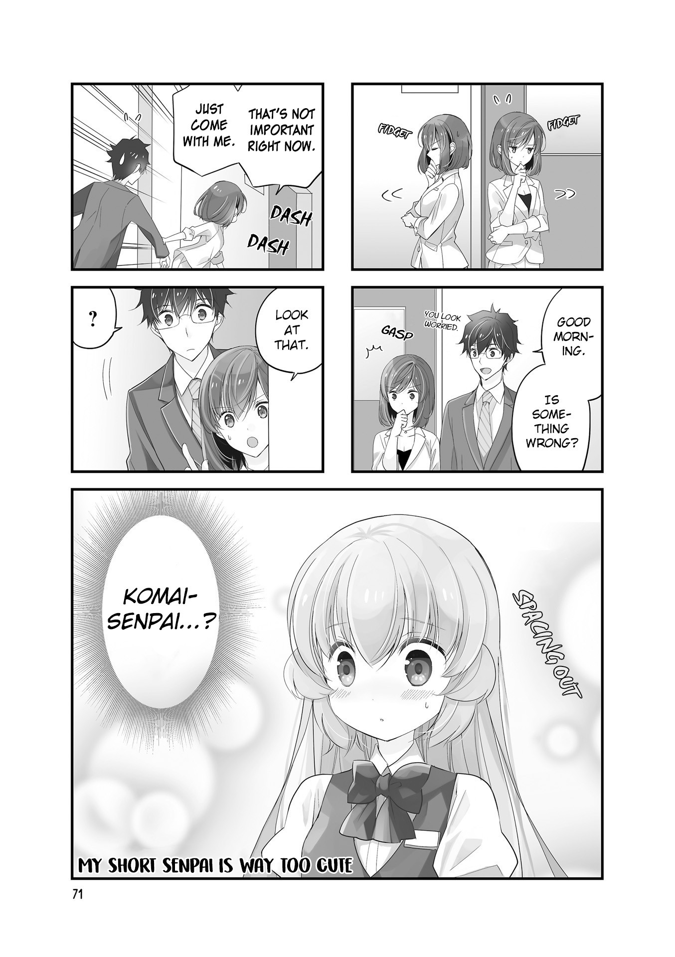My Short Senpai Is Way Too Cute Chapter 25 page 2 - Chapter 25