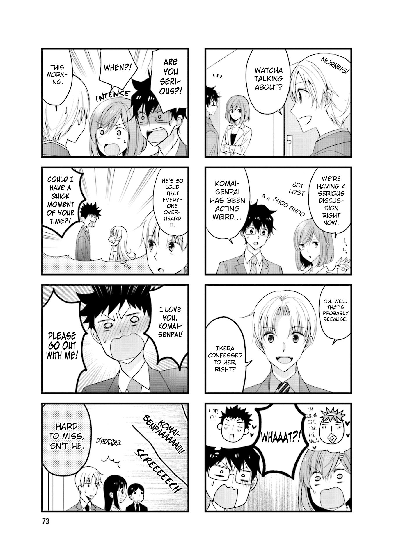 My Short Senpai Is Way Too Cute Chapter 25 page 4 - Chapter 25