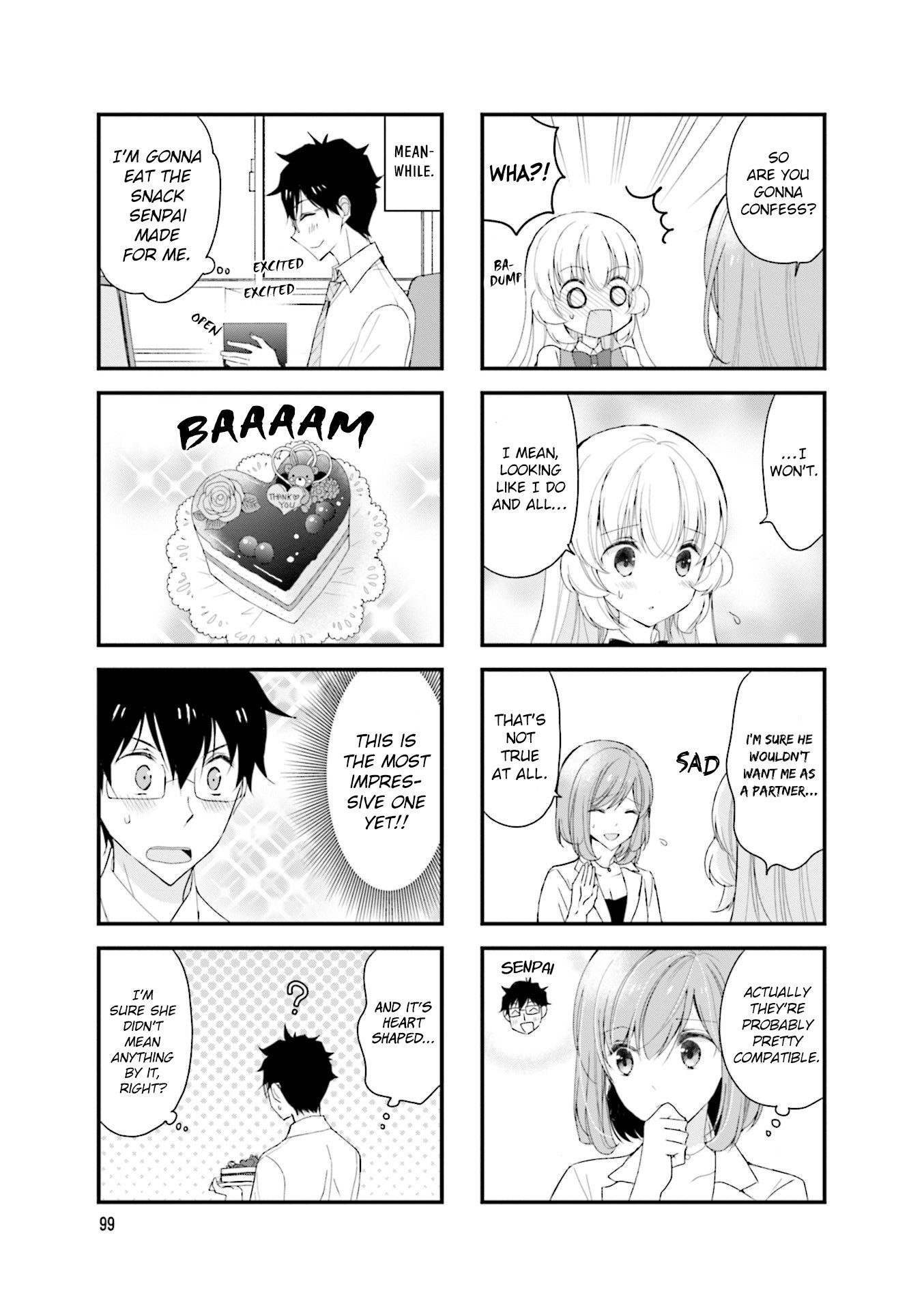 My Short Senpai Is Way Too Cute Chapter 28 page 6 - Chapter 28