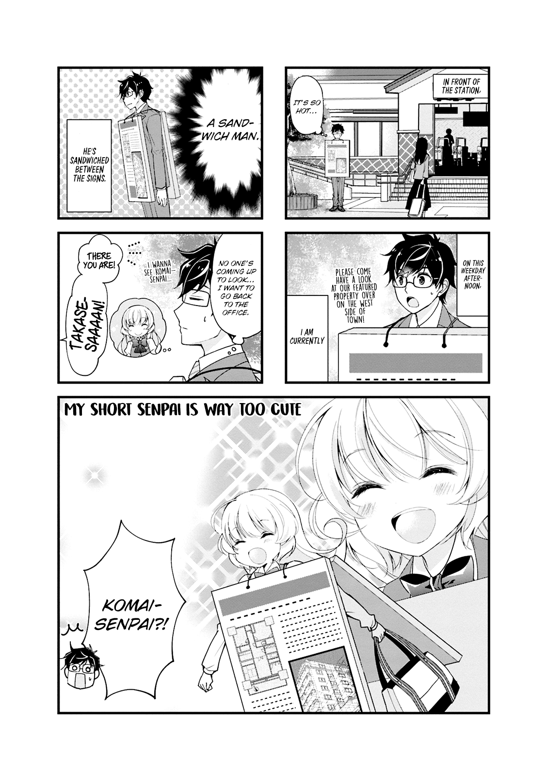 My Short Senpai Is Way Too Cute Chapter 3 page 2 - Chapter 3