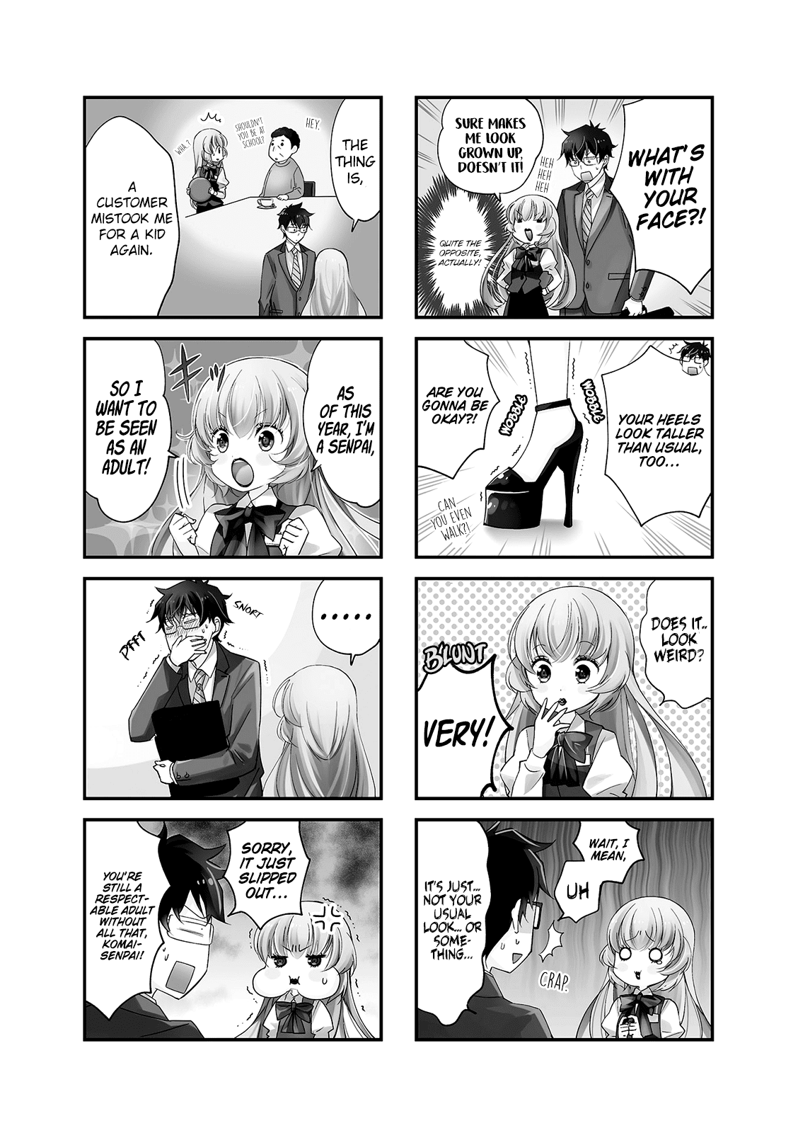 My Short Senpai Is Way Too Cute Chapter 4 page 3 - Chapter 4