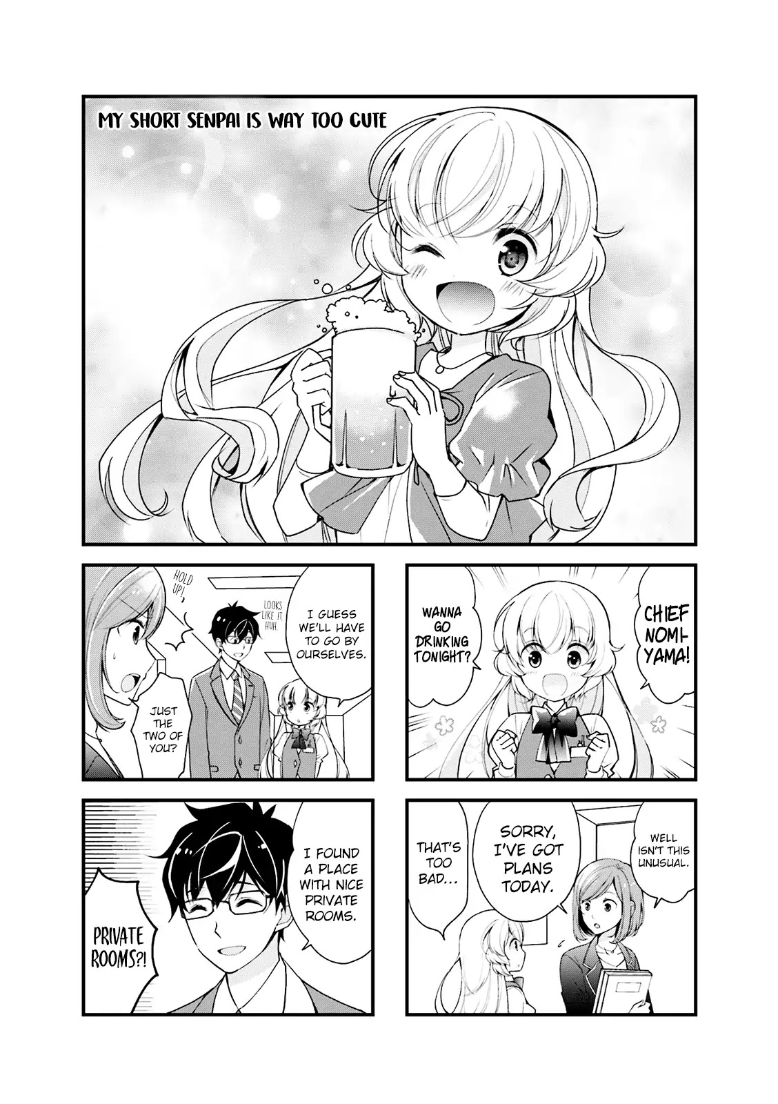 My Short Senpai Is Way Too Cute Chapter 5 page 2 - Chapter 5