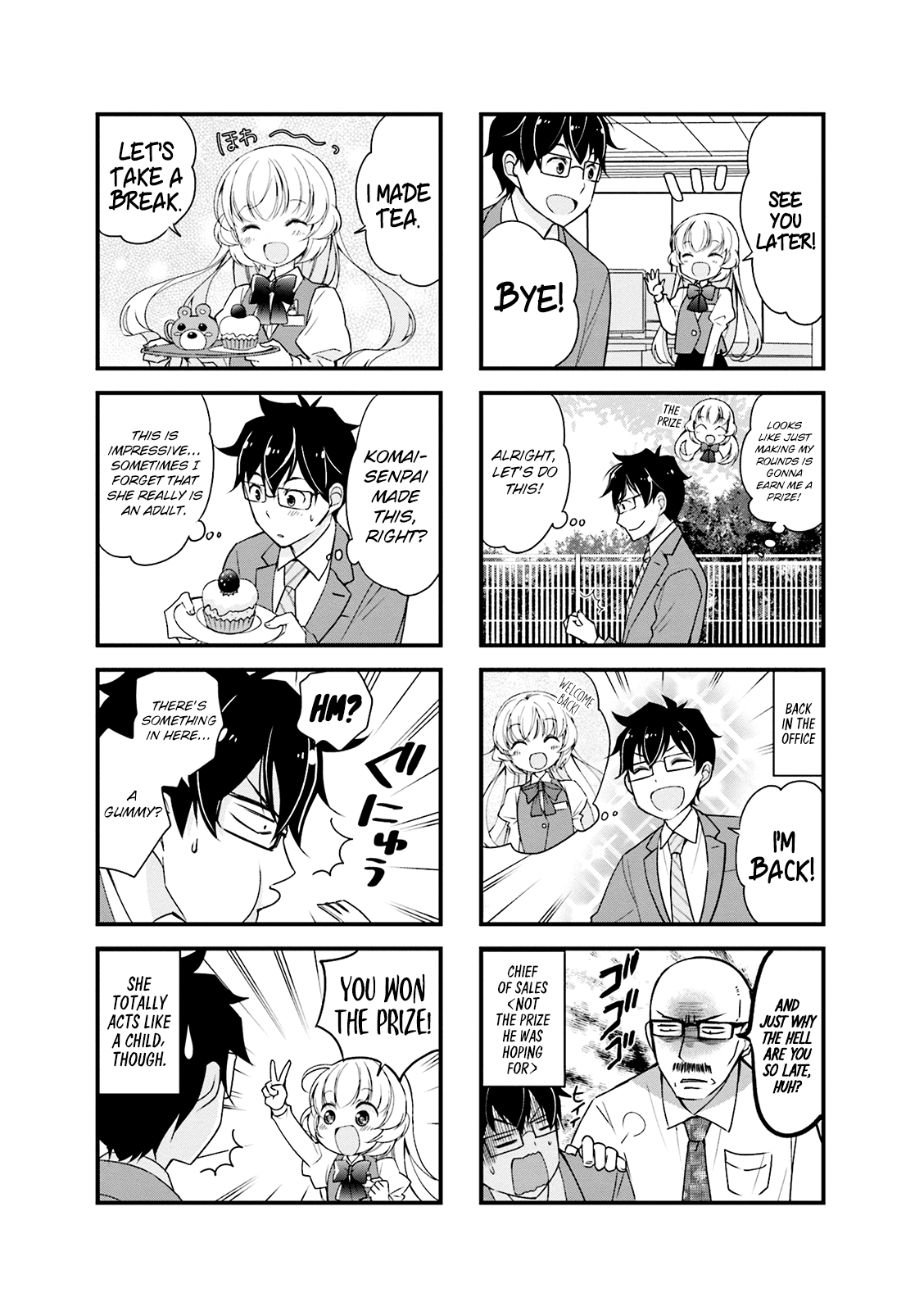 My Short Senpai Is Way Too Cute Chapter 6 page 3 - Chapter 6