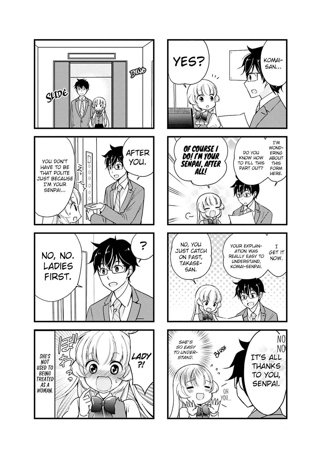 My Short Senpai Is Way Too Cute Chapter 6 page 5 - Chapter 6